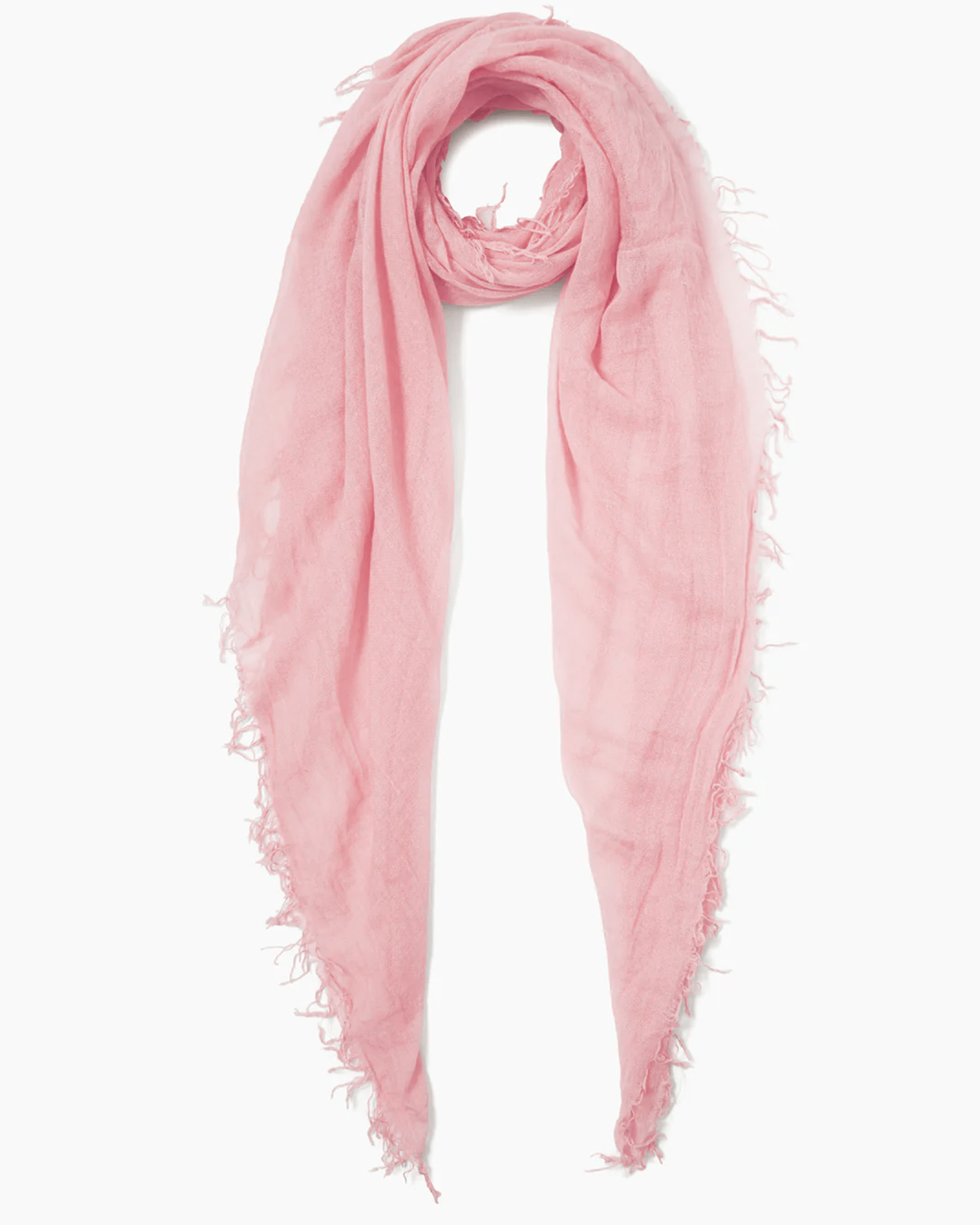 Cashmere & Silk Scarf in Almond Blossom