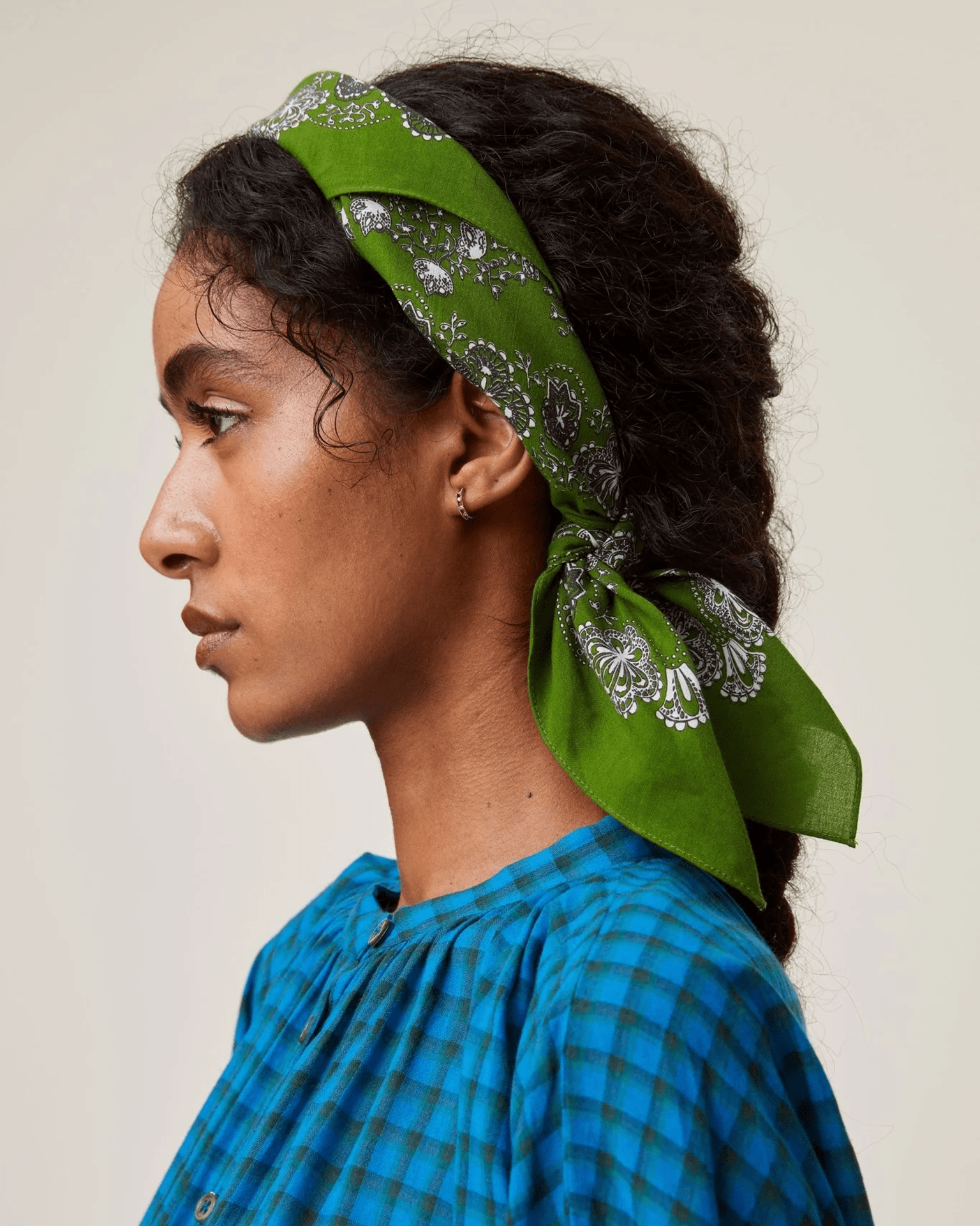 Bandana No 675 in Green Tea