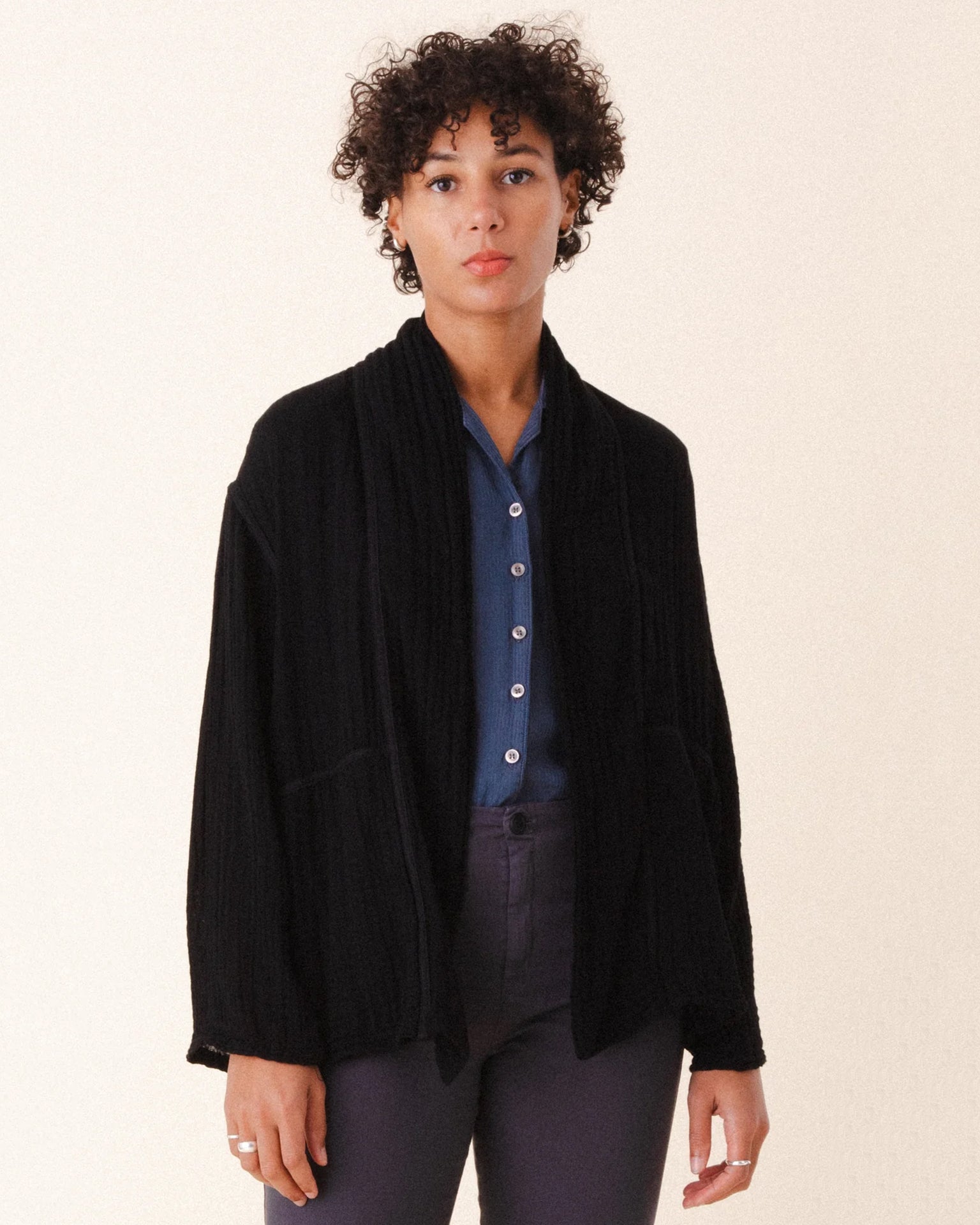 Bay Jacket in Black