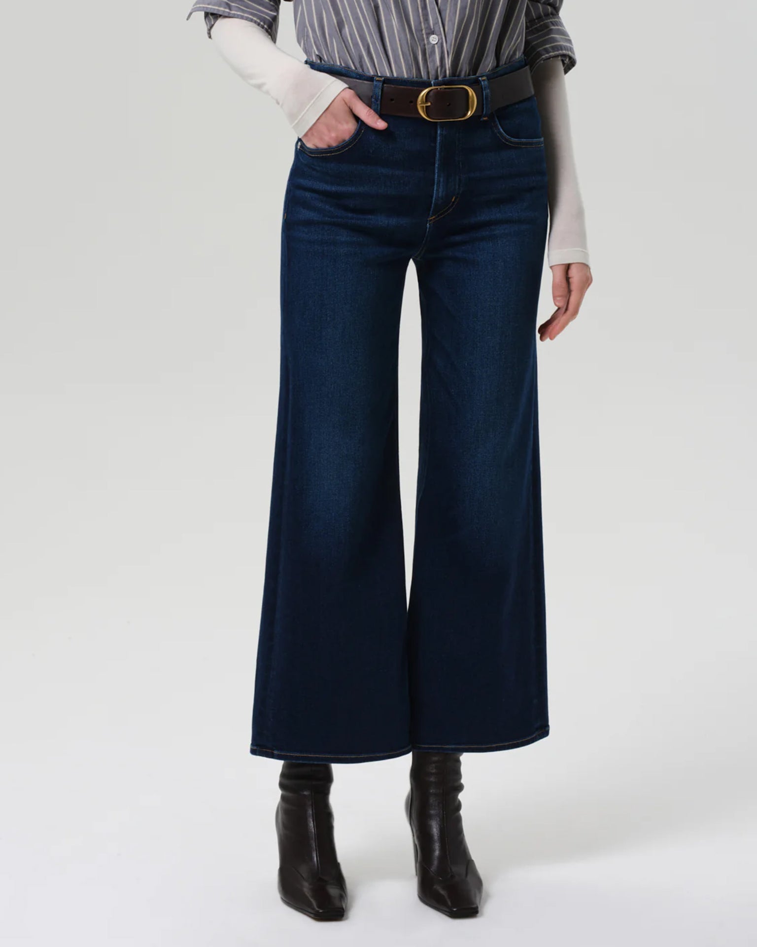 Lyra Wide Leg Crop in Dakota