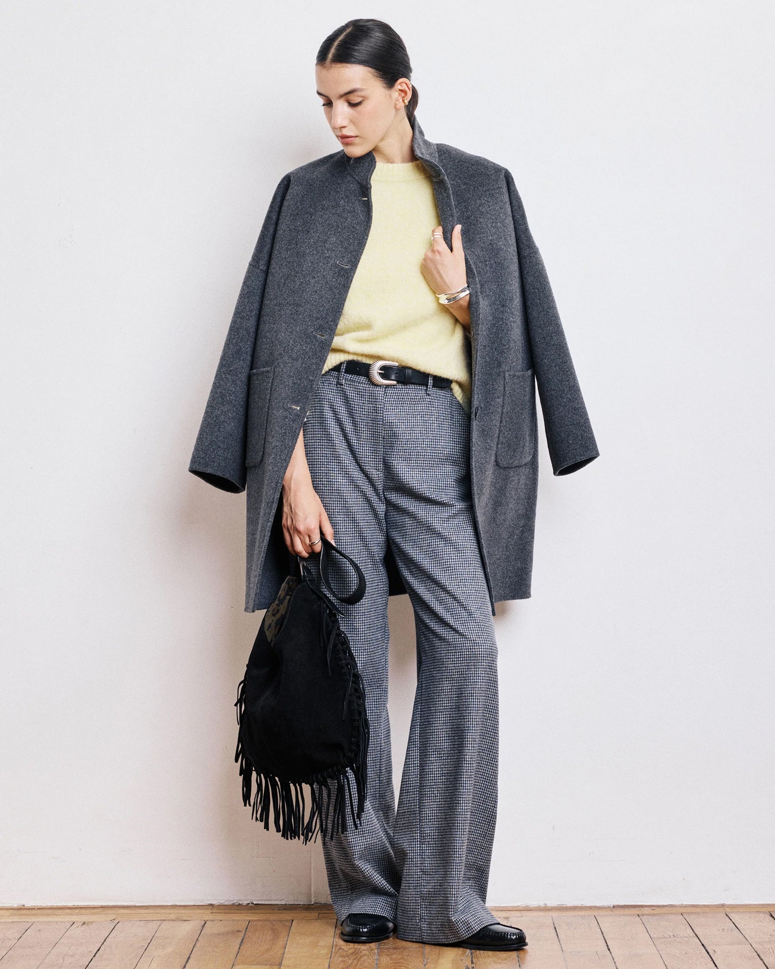 Vadim Coat in Grey