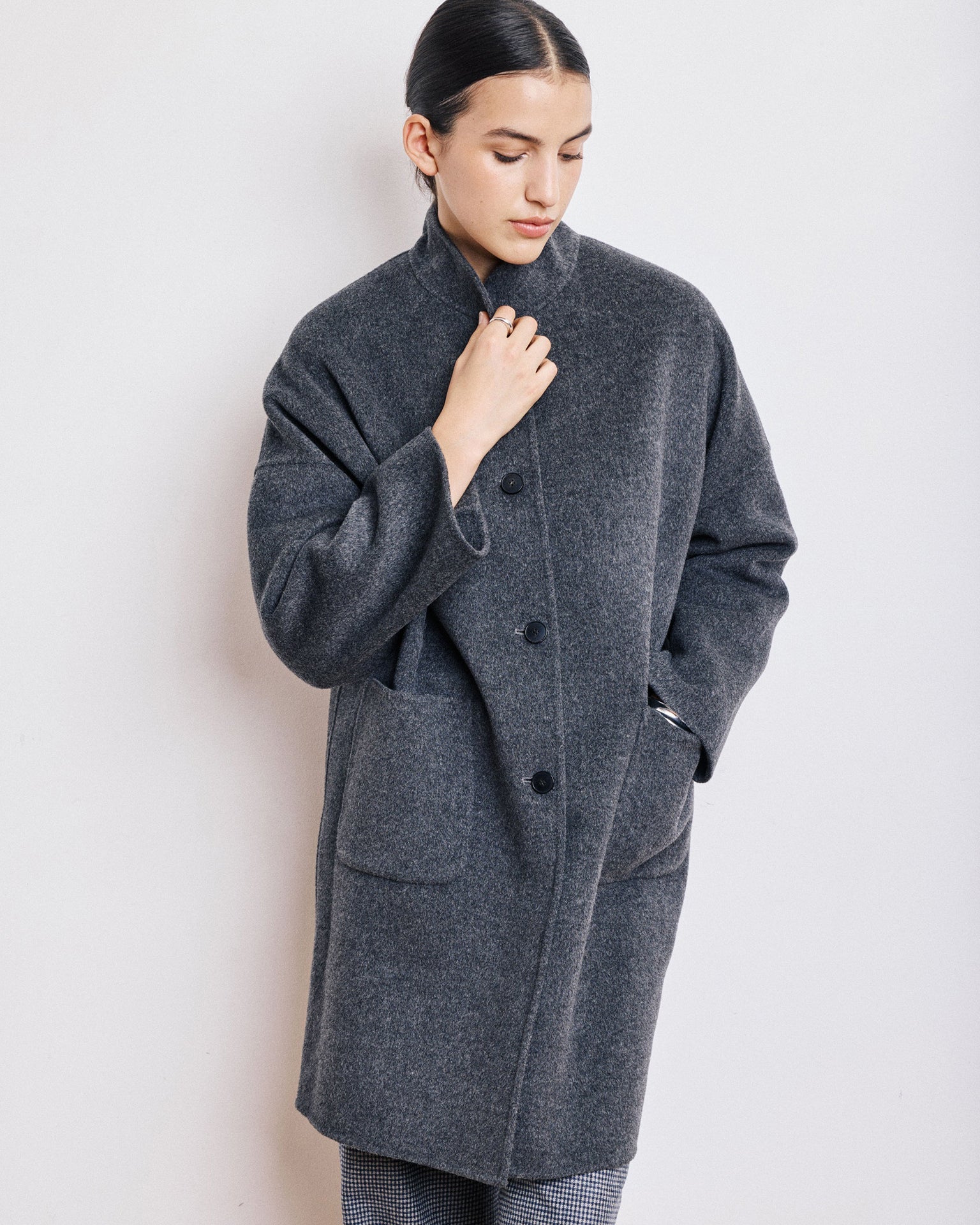 Vadim Coat in Grey