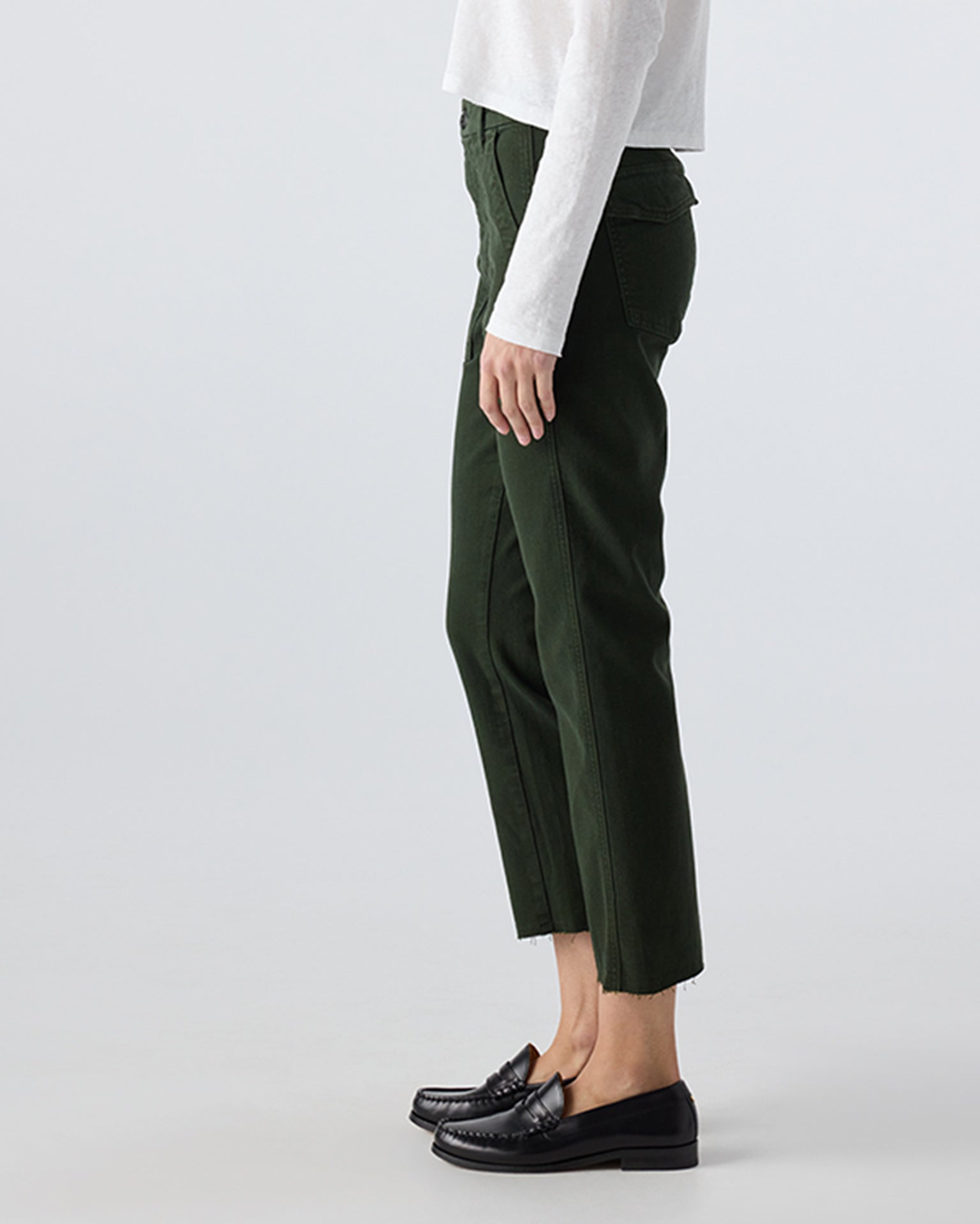 Easy Army Trouser in Mosswood