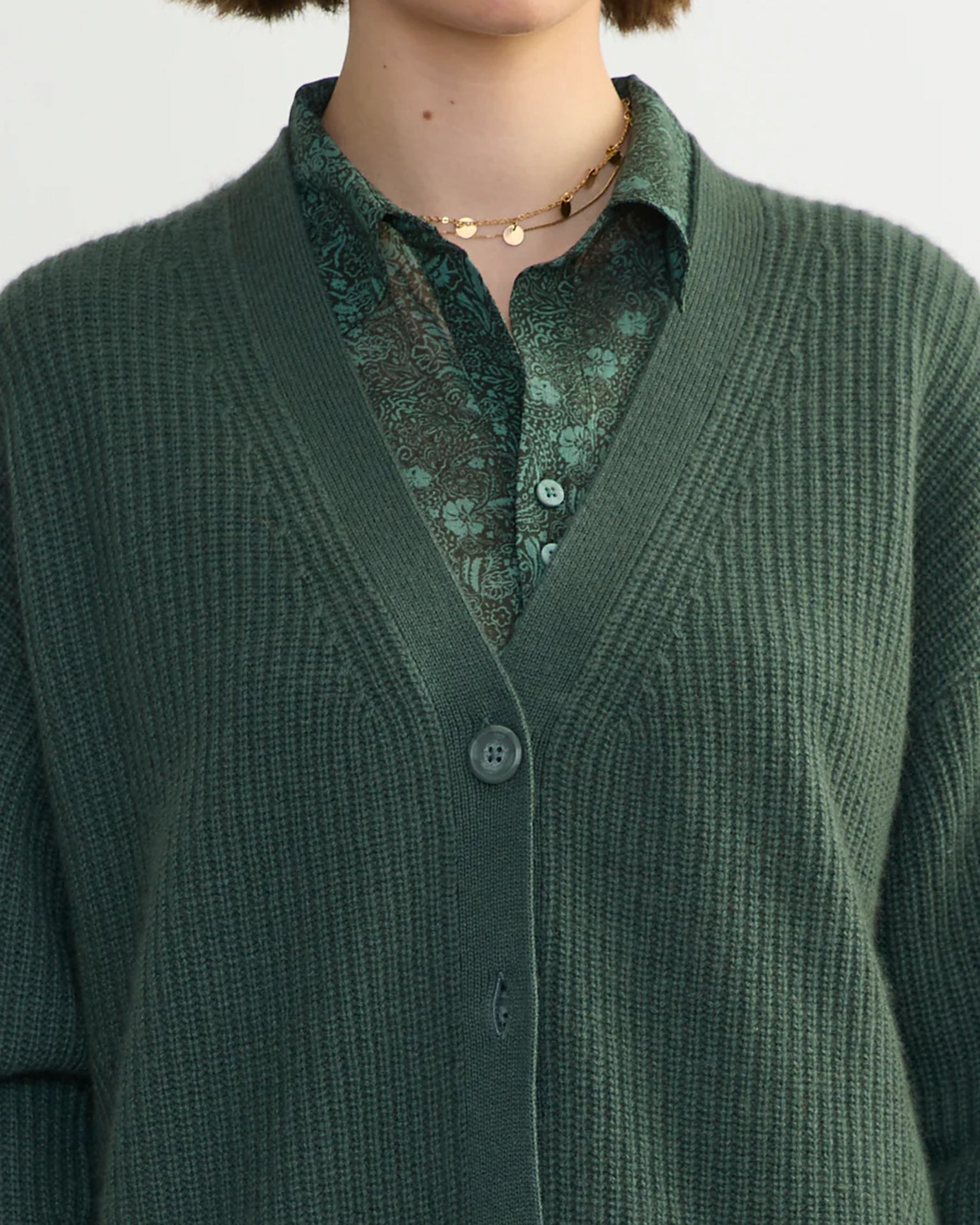 Fairfax Cardi in Kale