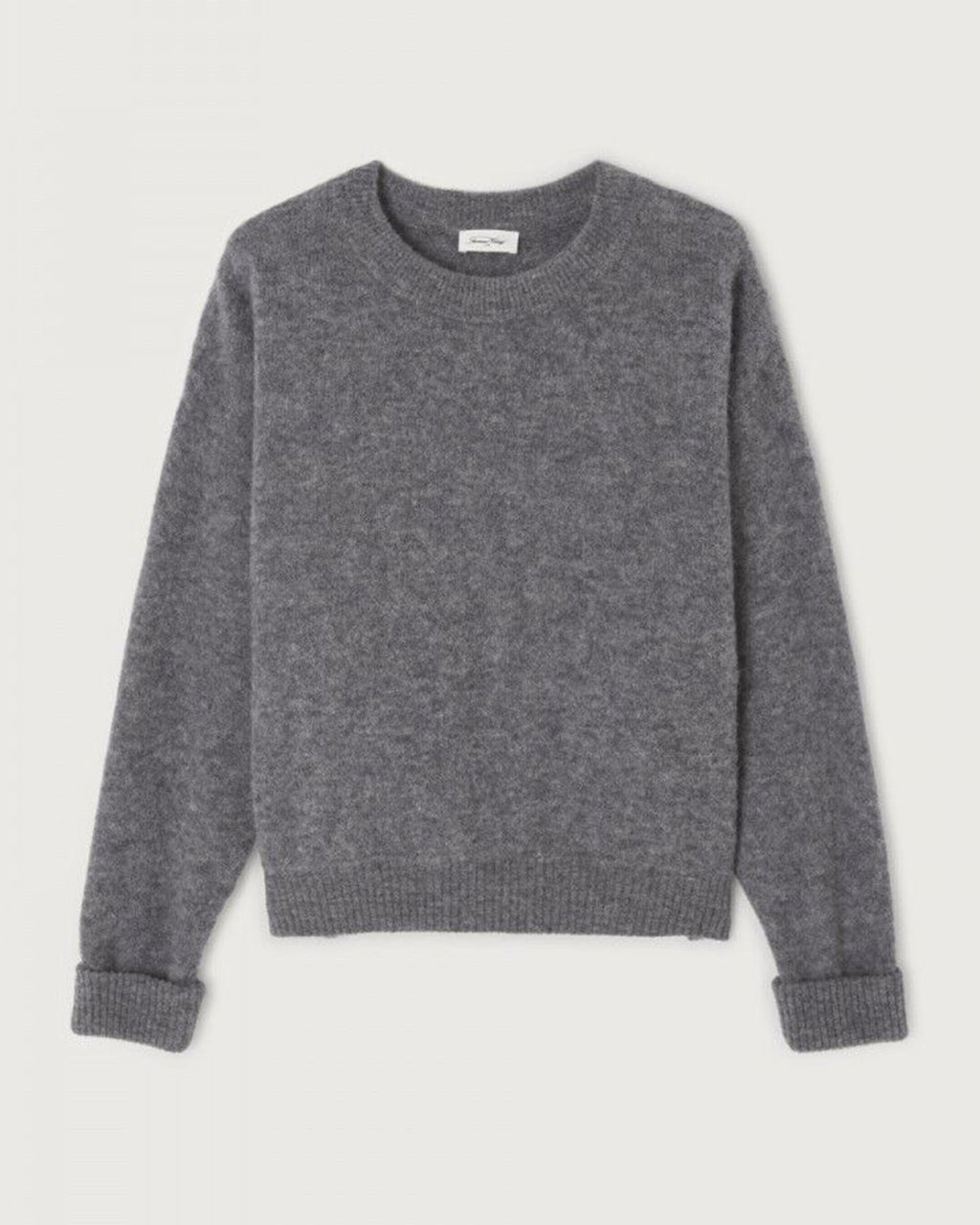 Vito Crewneck Sweater in Acier Chine