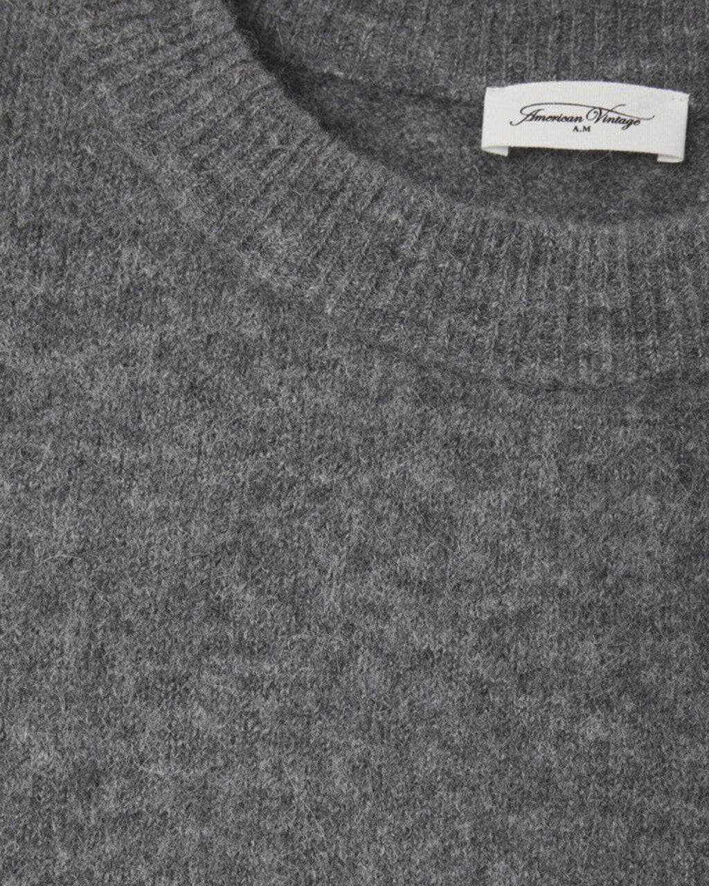 Vito Crewneck Sweater in Acier Chine