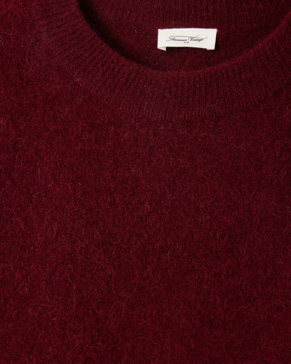Vito Crewneck Sweater in Grenat Chine