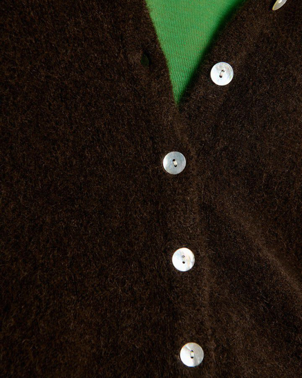 Vito Cardigan in Cafe Chine