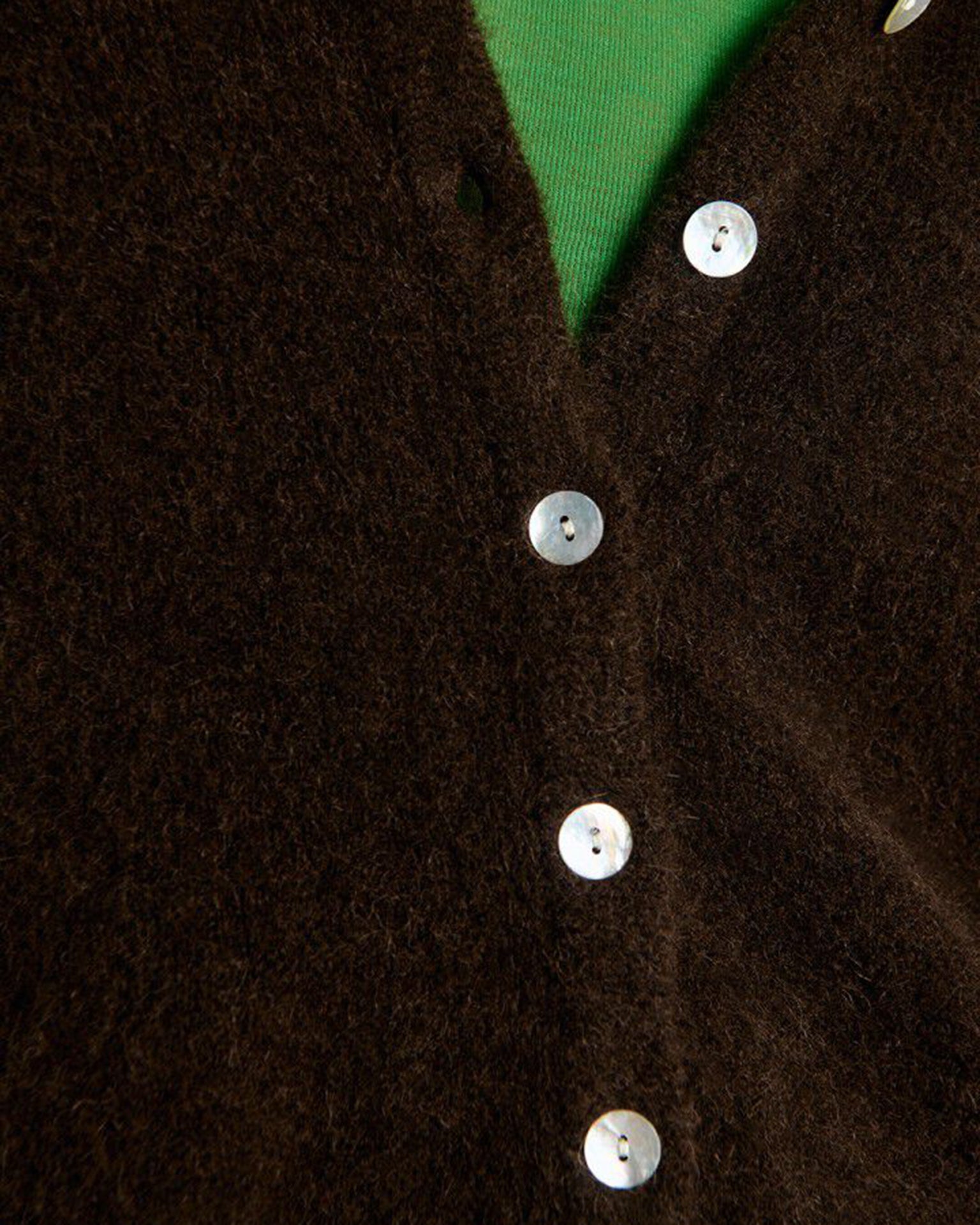 Vito Cardigan in Cafe Chine