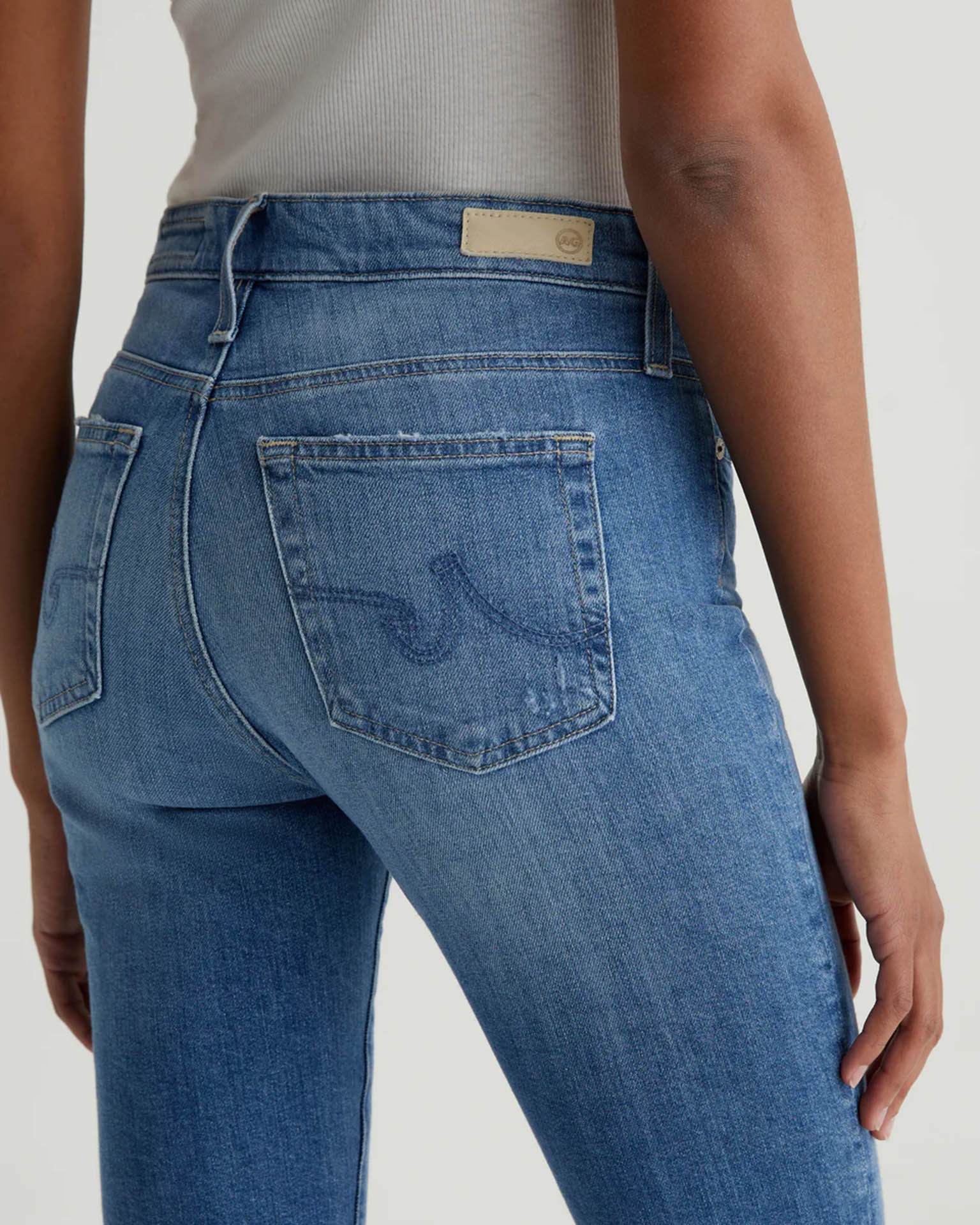 Farrah Boot Crop in Iris