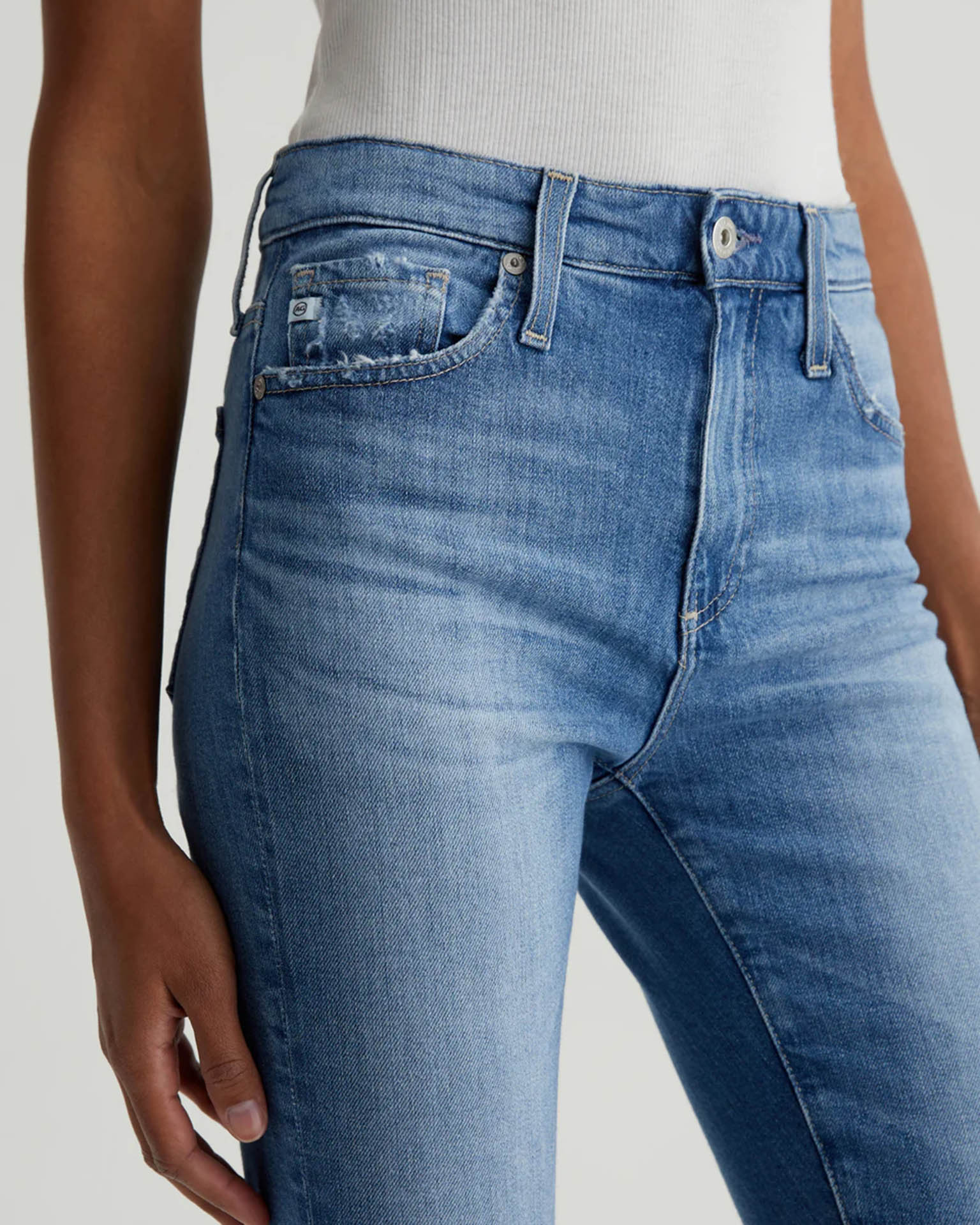 Farrah Boot Crop in Iris