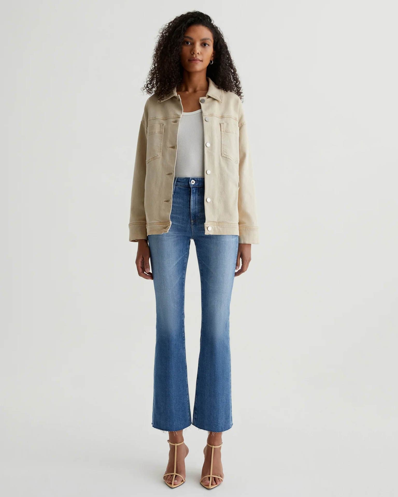 Farrah Boot Crop in Iris