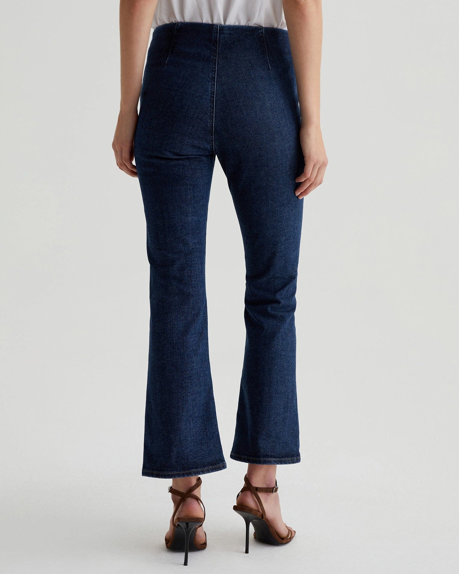 Farrah Boot Crop Pull On in Hyacinth