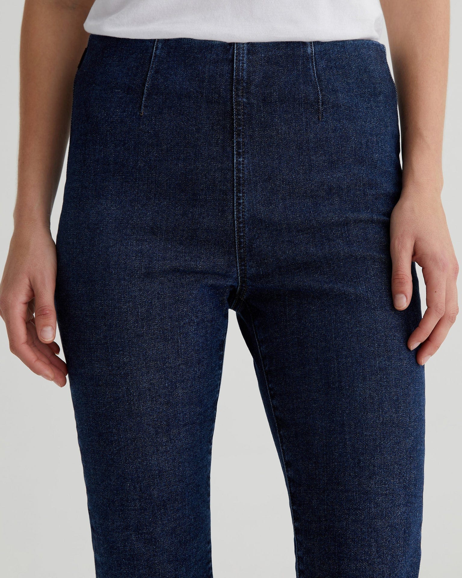 Farrah Boot Crop Pull On in Hyacinth