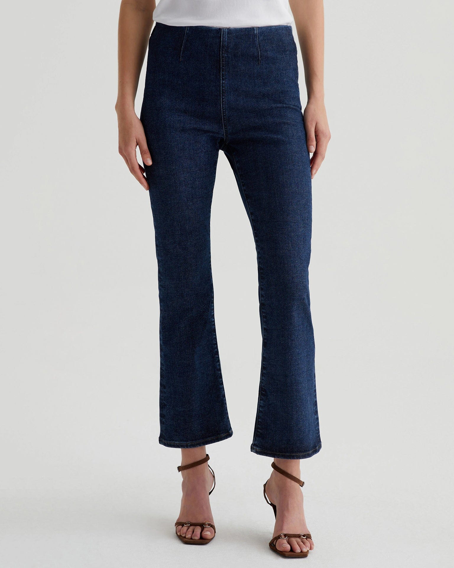 Farrah Boot Crop Pull On in Hyacinth