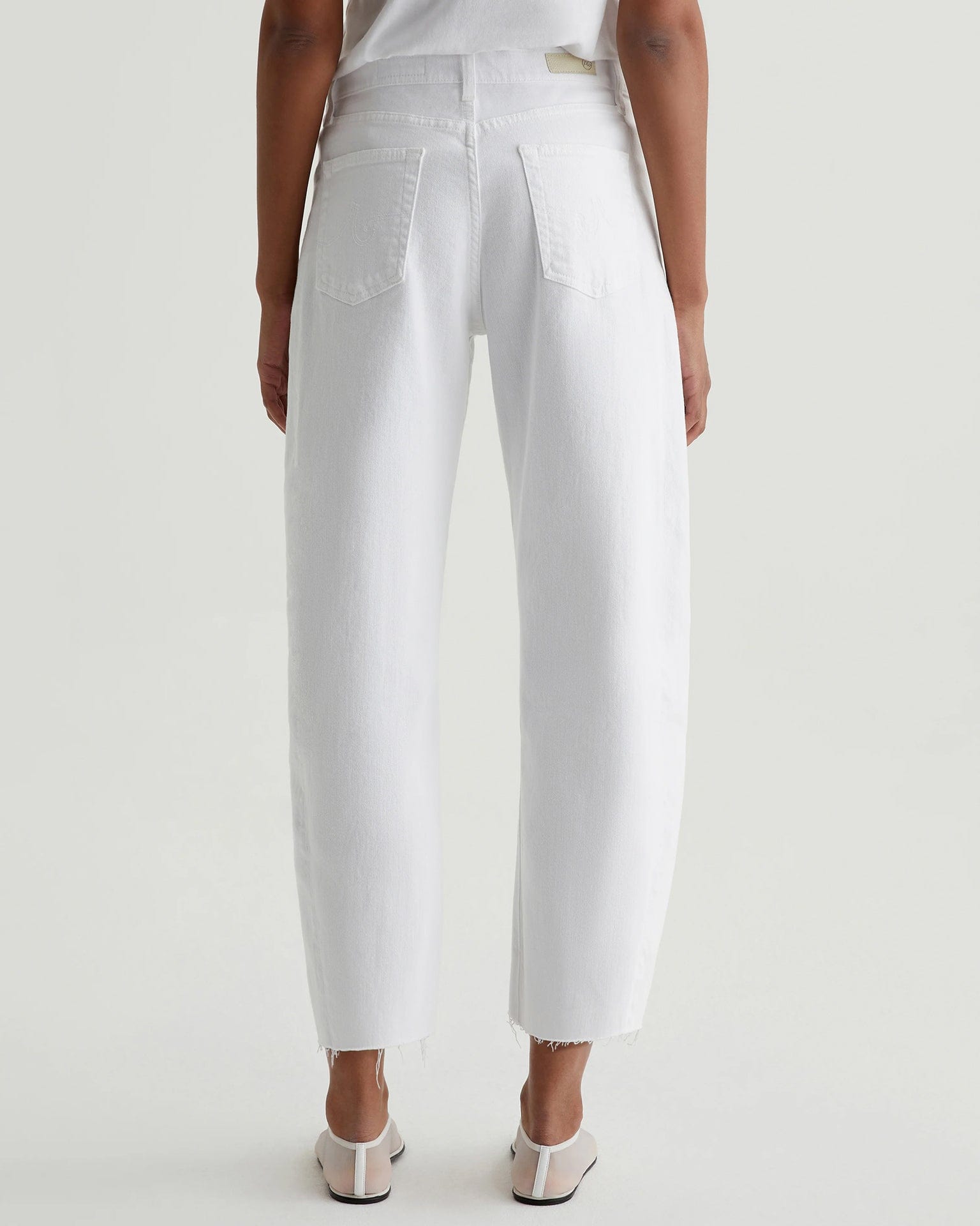 Hattie Crop in Gallery White