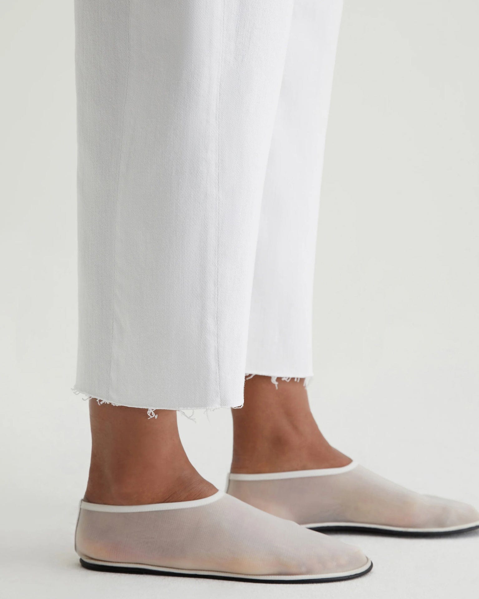 Hattie Crop in Gallery White