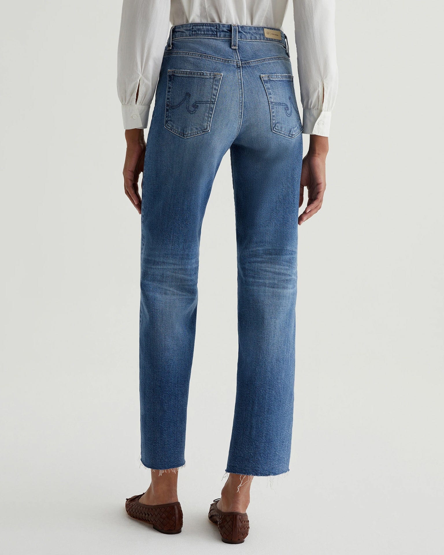 Saige Wide Leg Crop in 16Ys Postcard