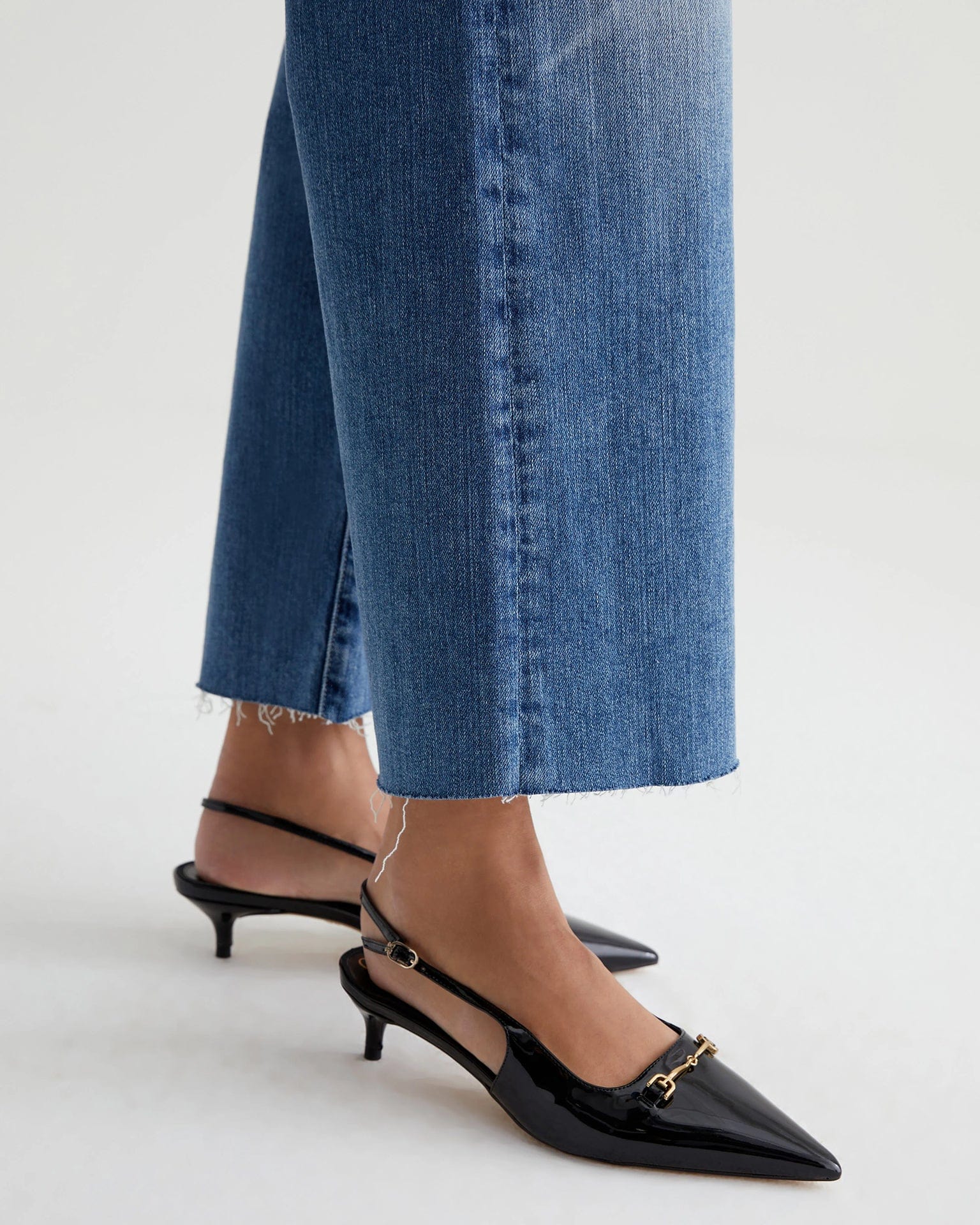 Saige Wide Leg Crop in 17Ys Wilshire