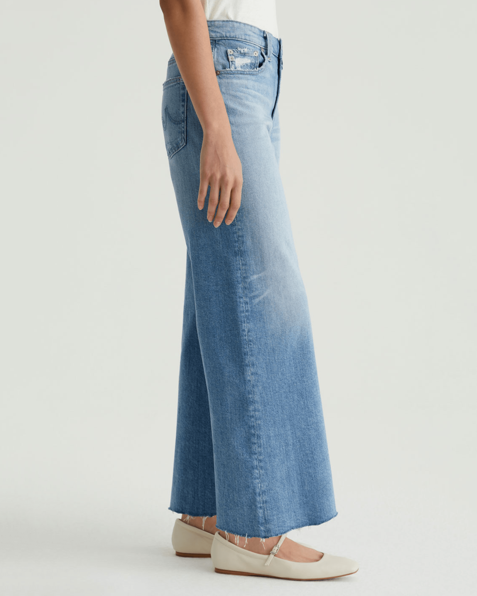 Saige Wide Leg Crop in 22Ys Palma