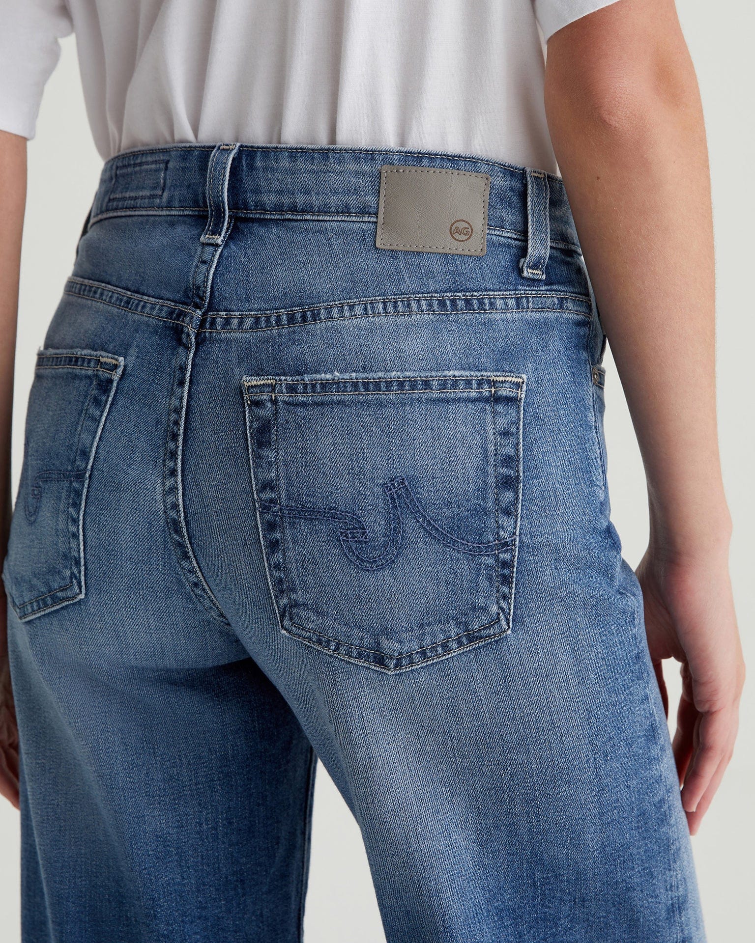 Saige Wide Leg Crop in Bell Canyon