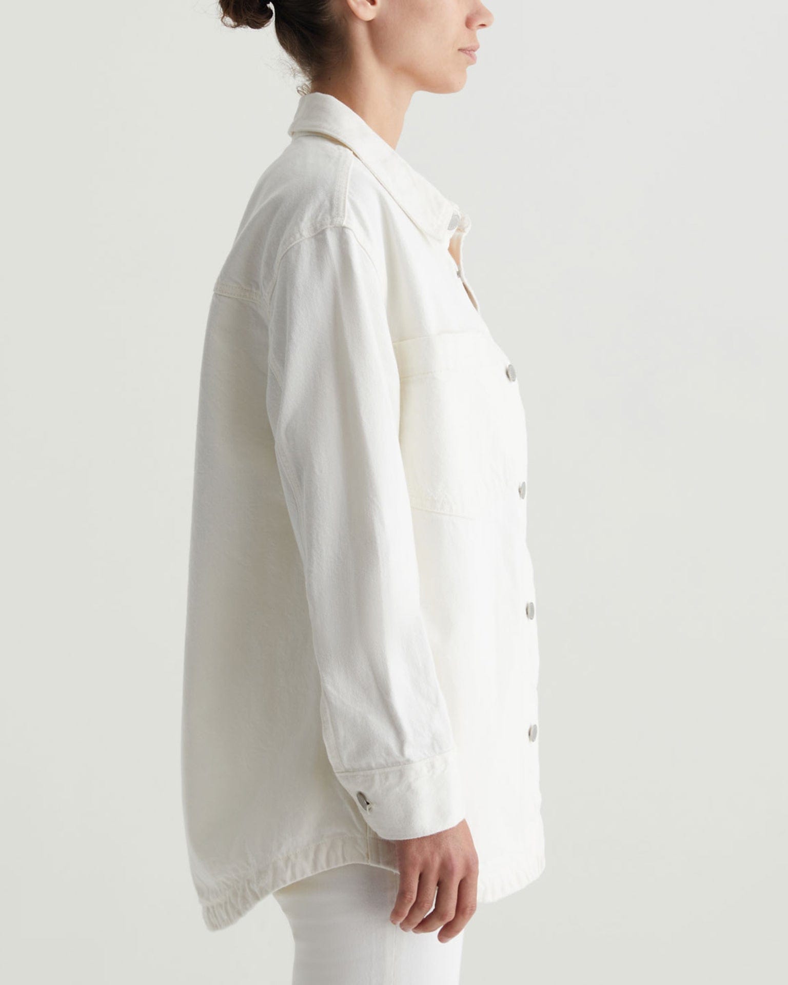 Vita Shacket in Powder Destructed