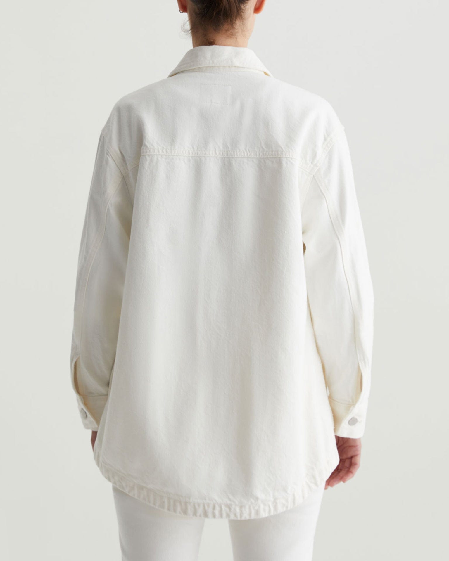 Vita Shacket in Powder Destructed