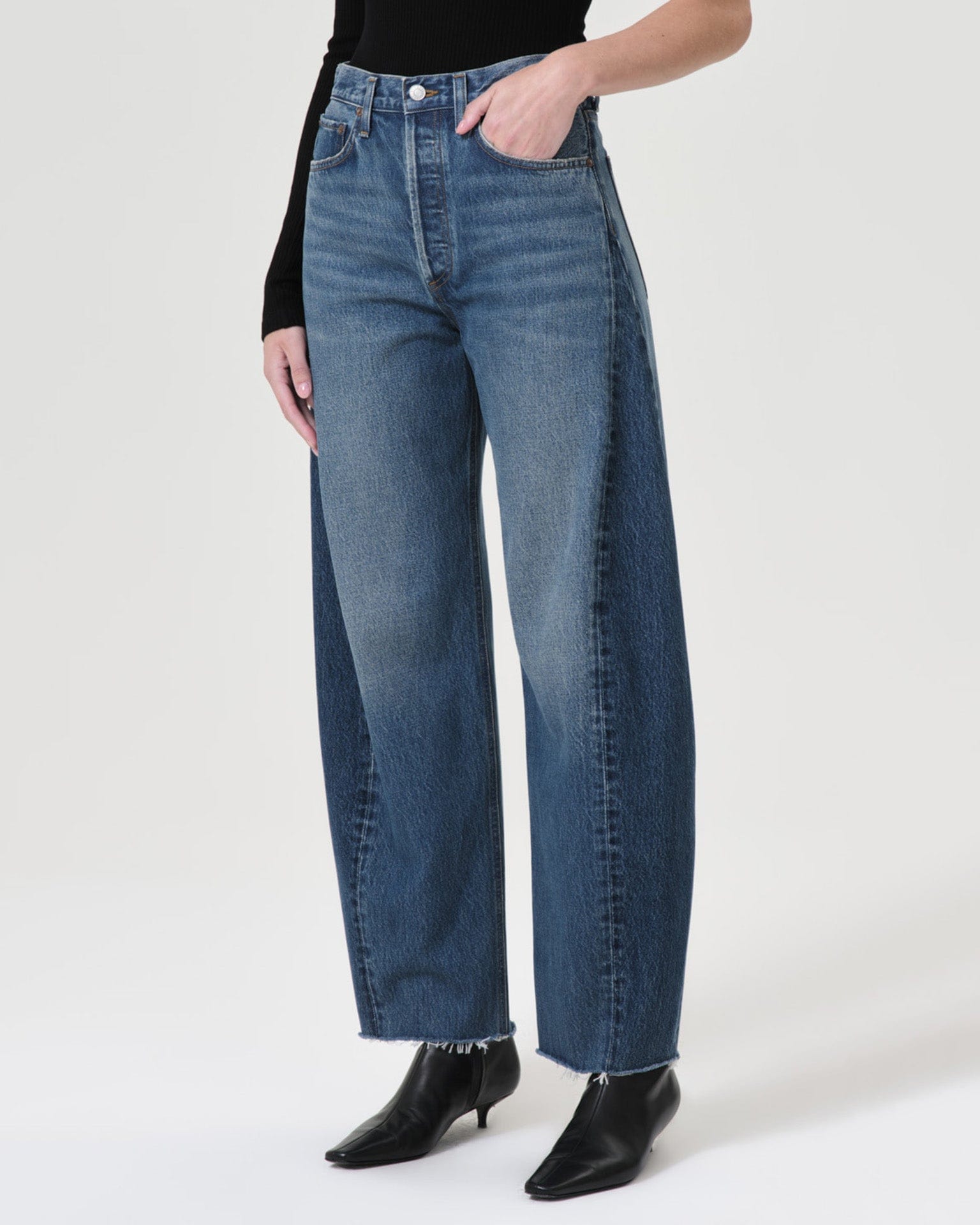 Luna Pieced Jean in Split