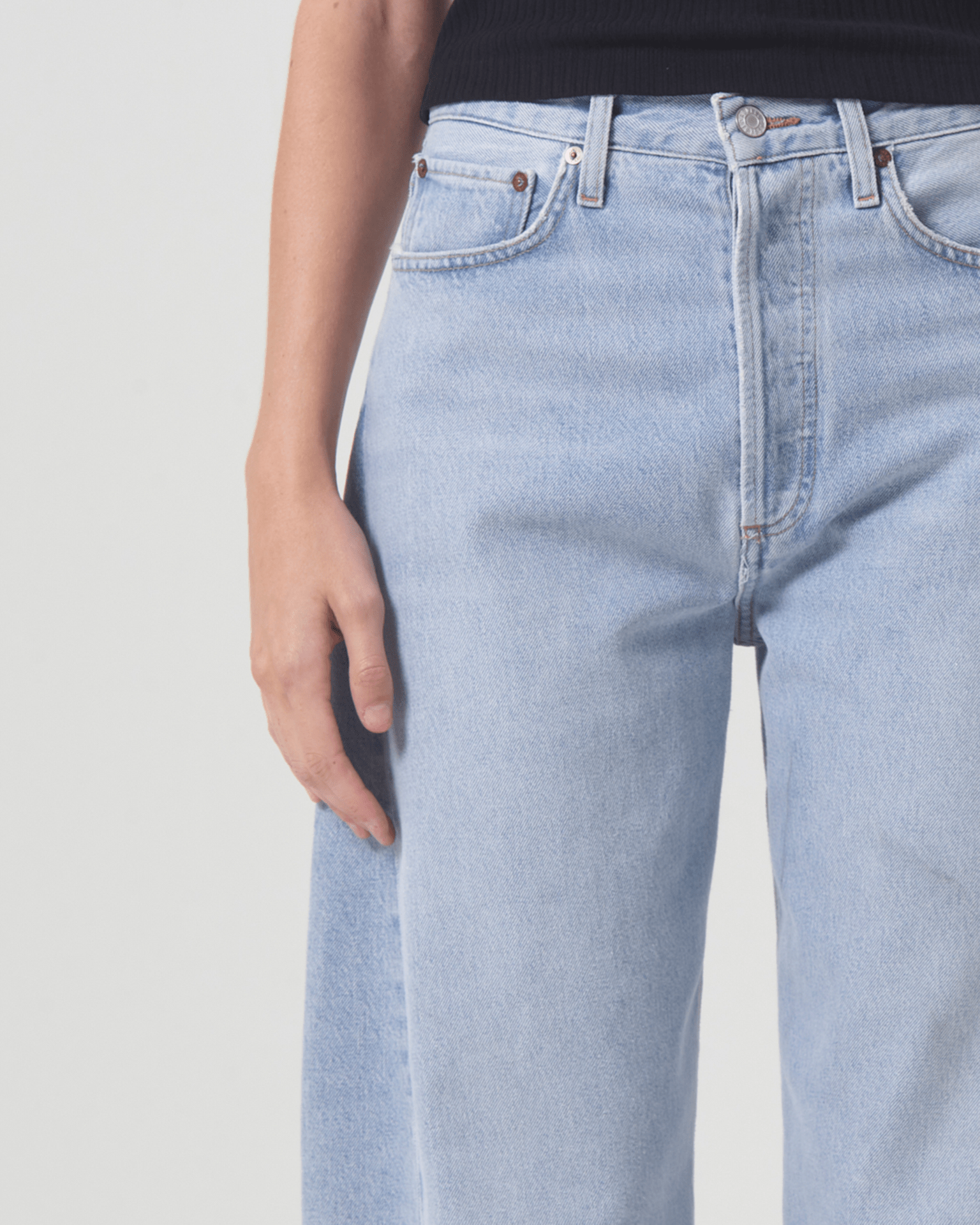 Luna Pieced Jean in Void