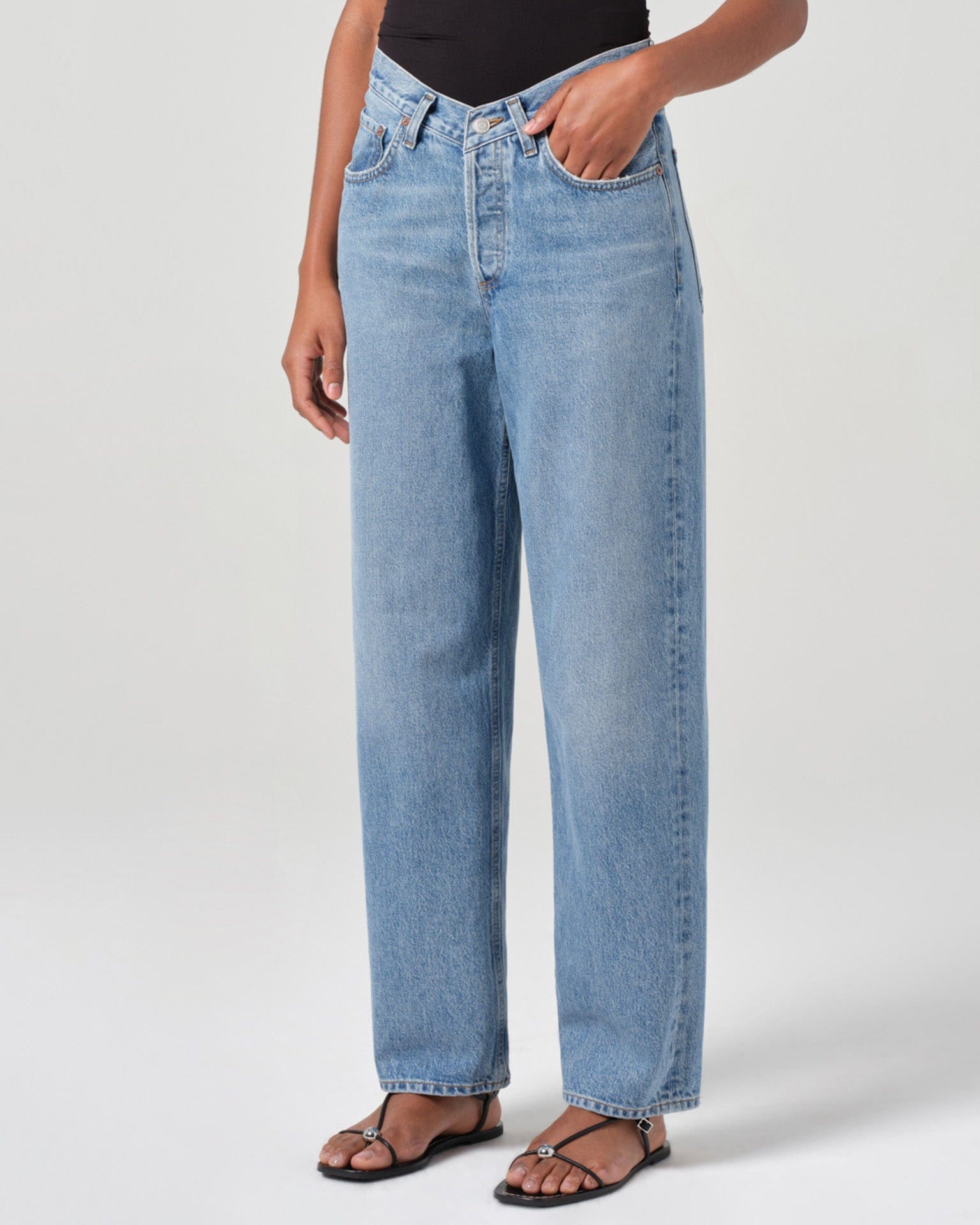 V-Waist Baggy in Fairway