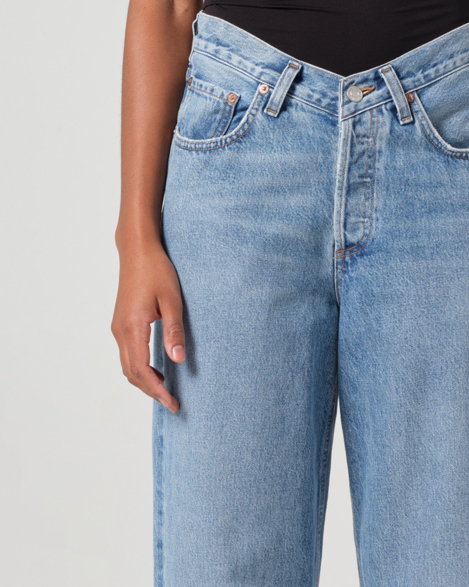 V-Waist Baggy in Fairway