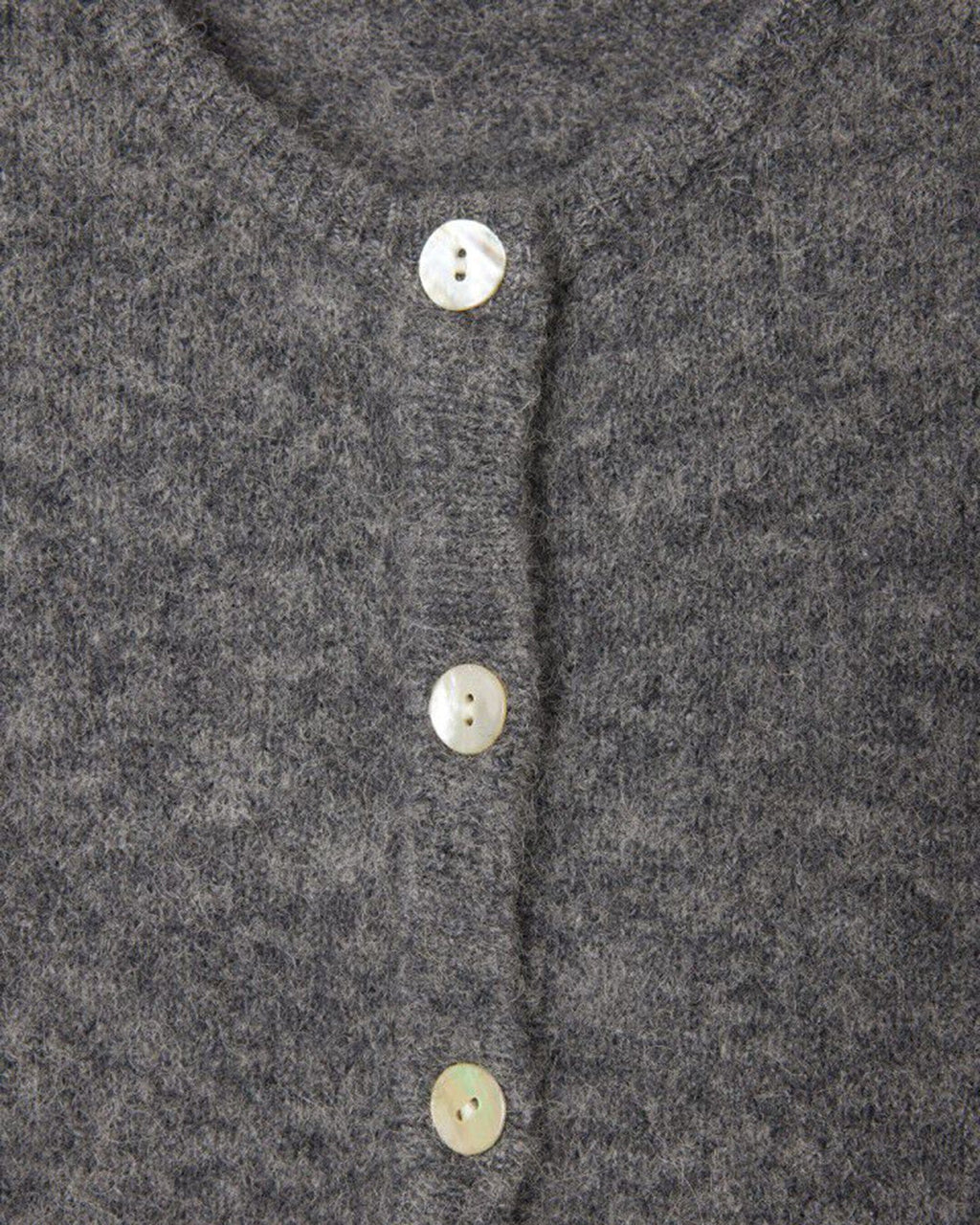Vito Cardigan in Acier Chine