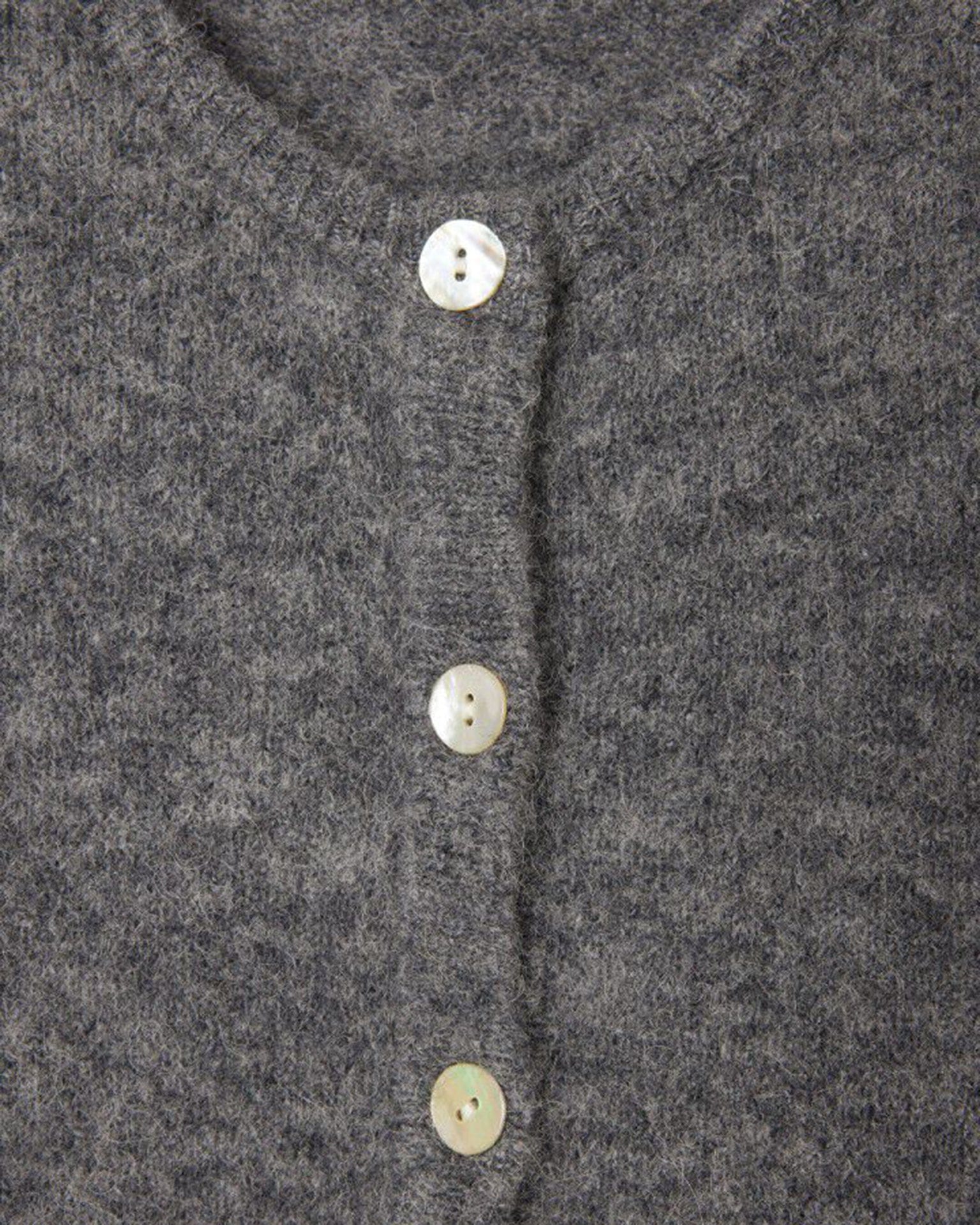 Vito Cardigan in Acier Chine