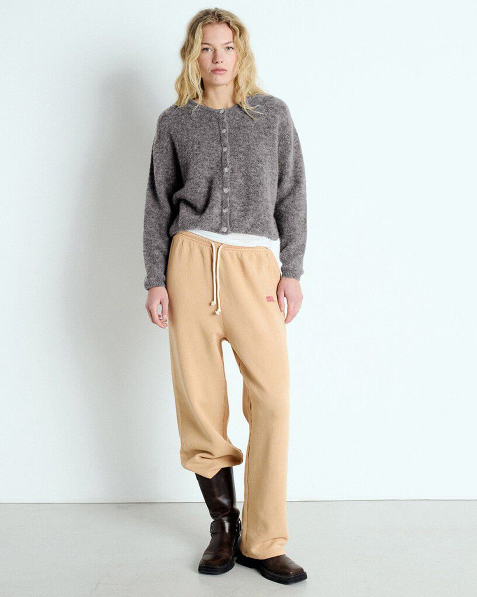 Vito Cardigan in Acier Chine