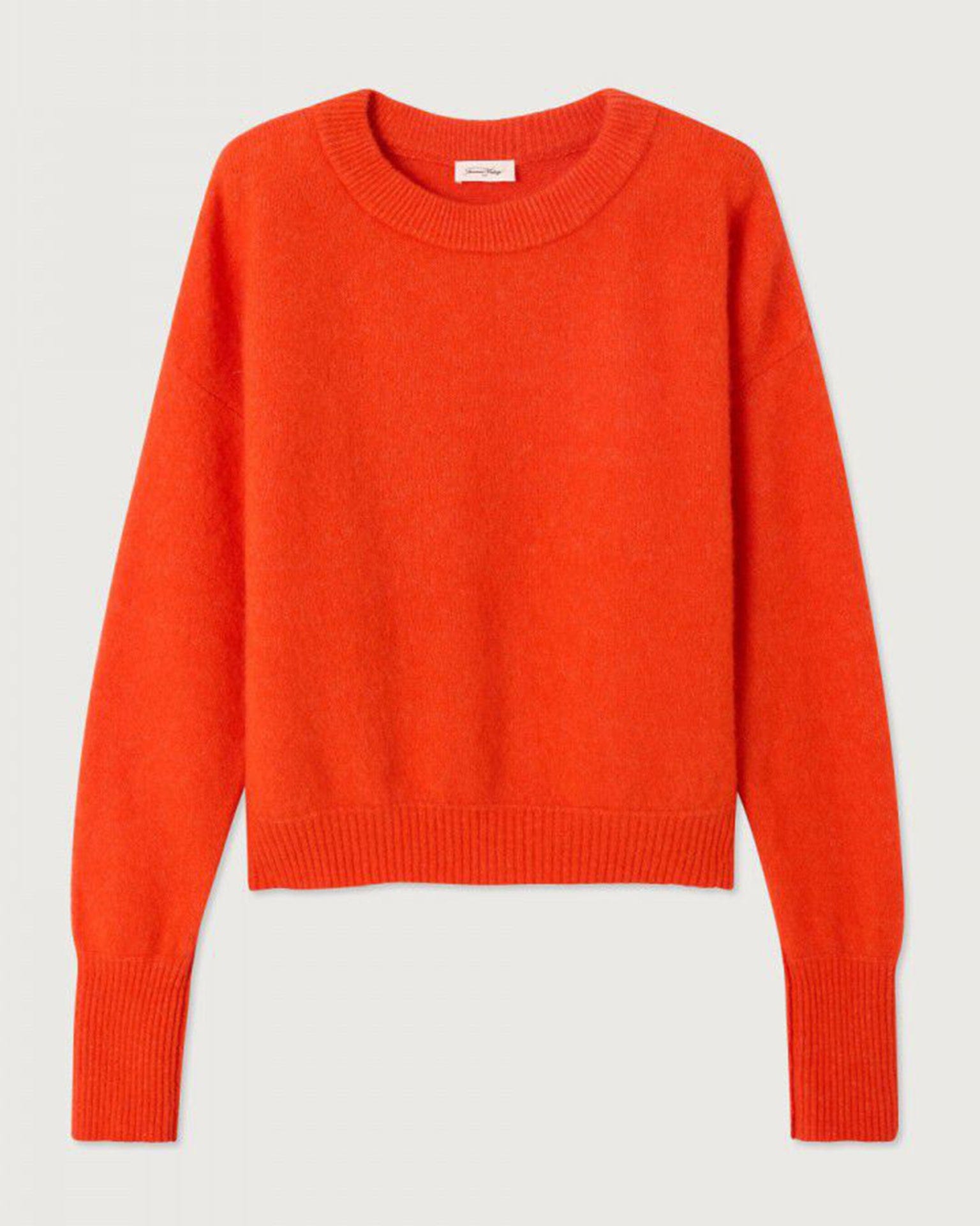 Vito Crewneck Sweater in Gaspacho Chine