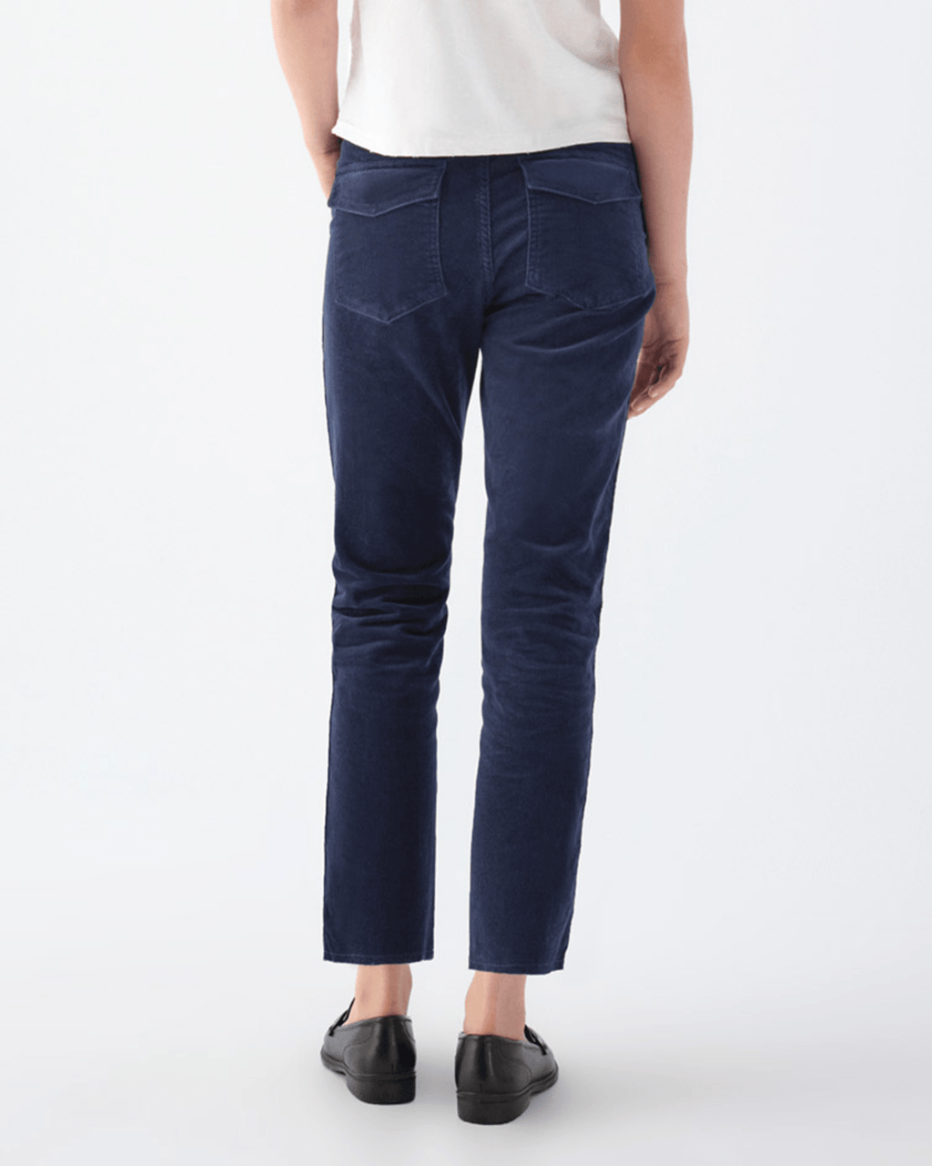 Corduroy Easy Army Trouser in Neptune