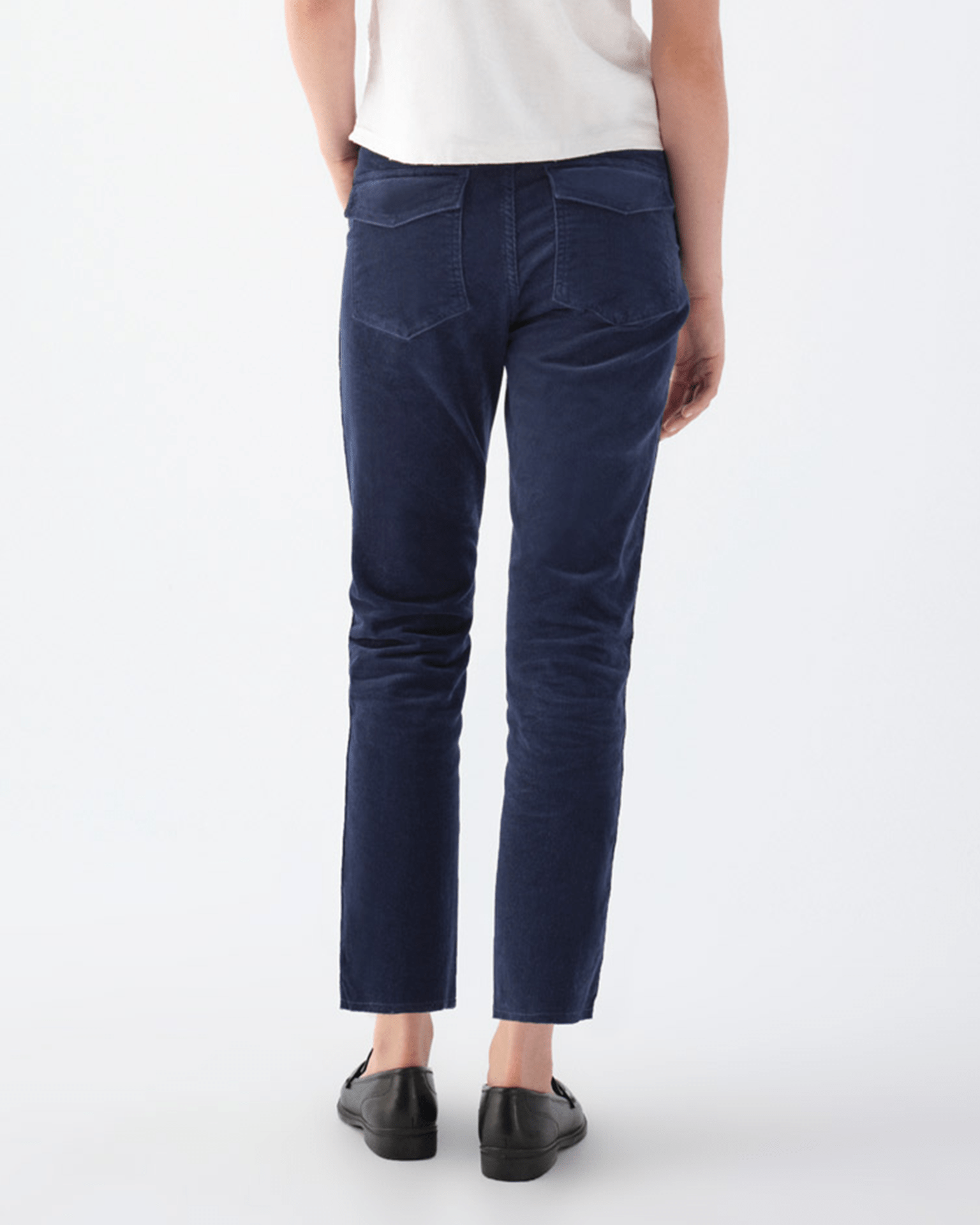 Corduroy Easy Army Trouser in Neptune