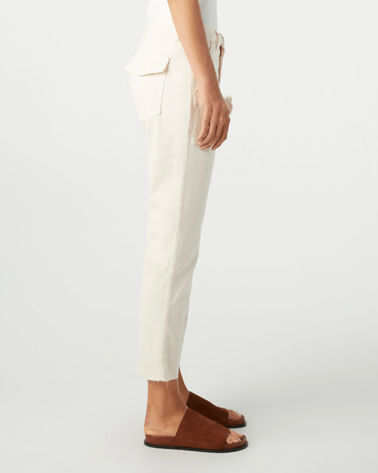 Easy Army Trouser in Bone