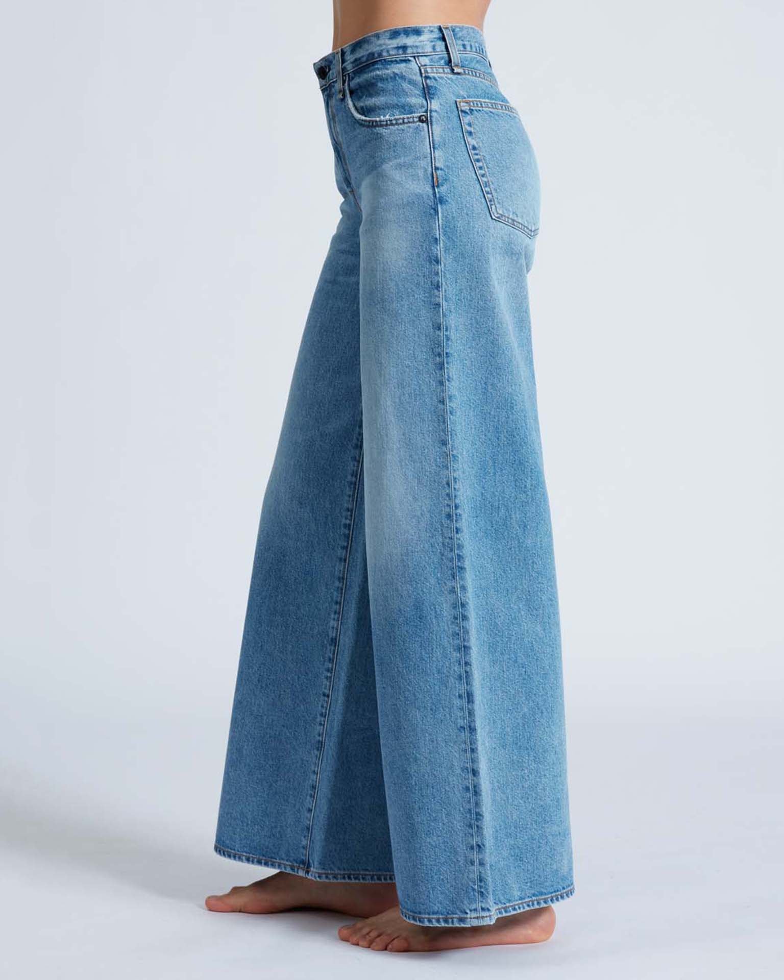 Atomic Wide Leg in Blondie