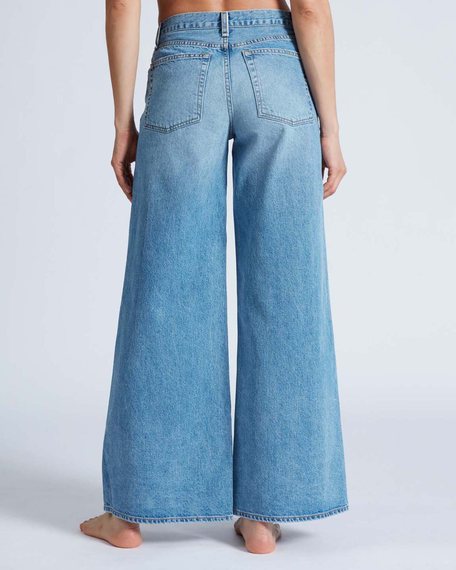 Atomic Wide Leg in Blondie