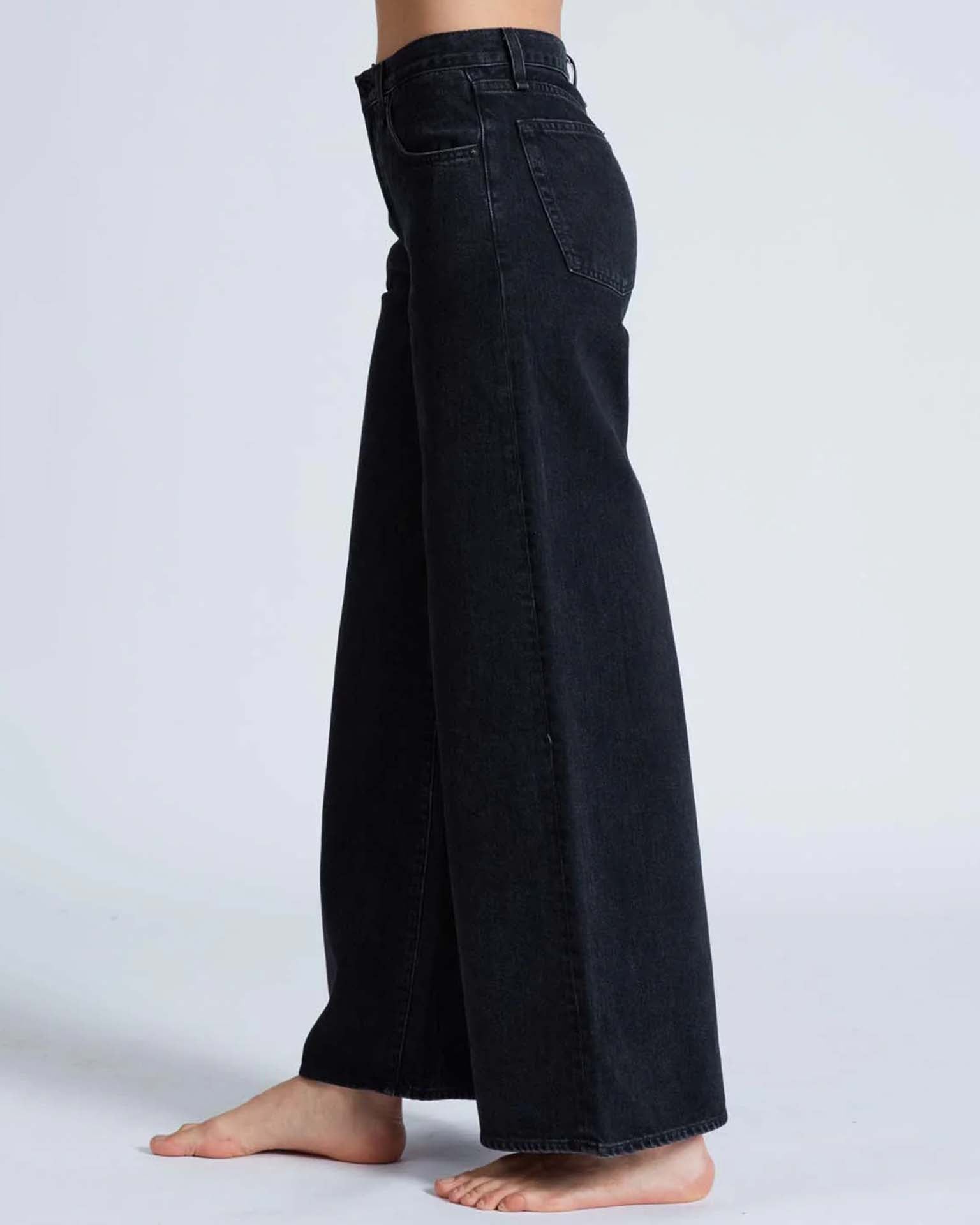 Atomic Wide Leg in Stone