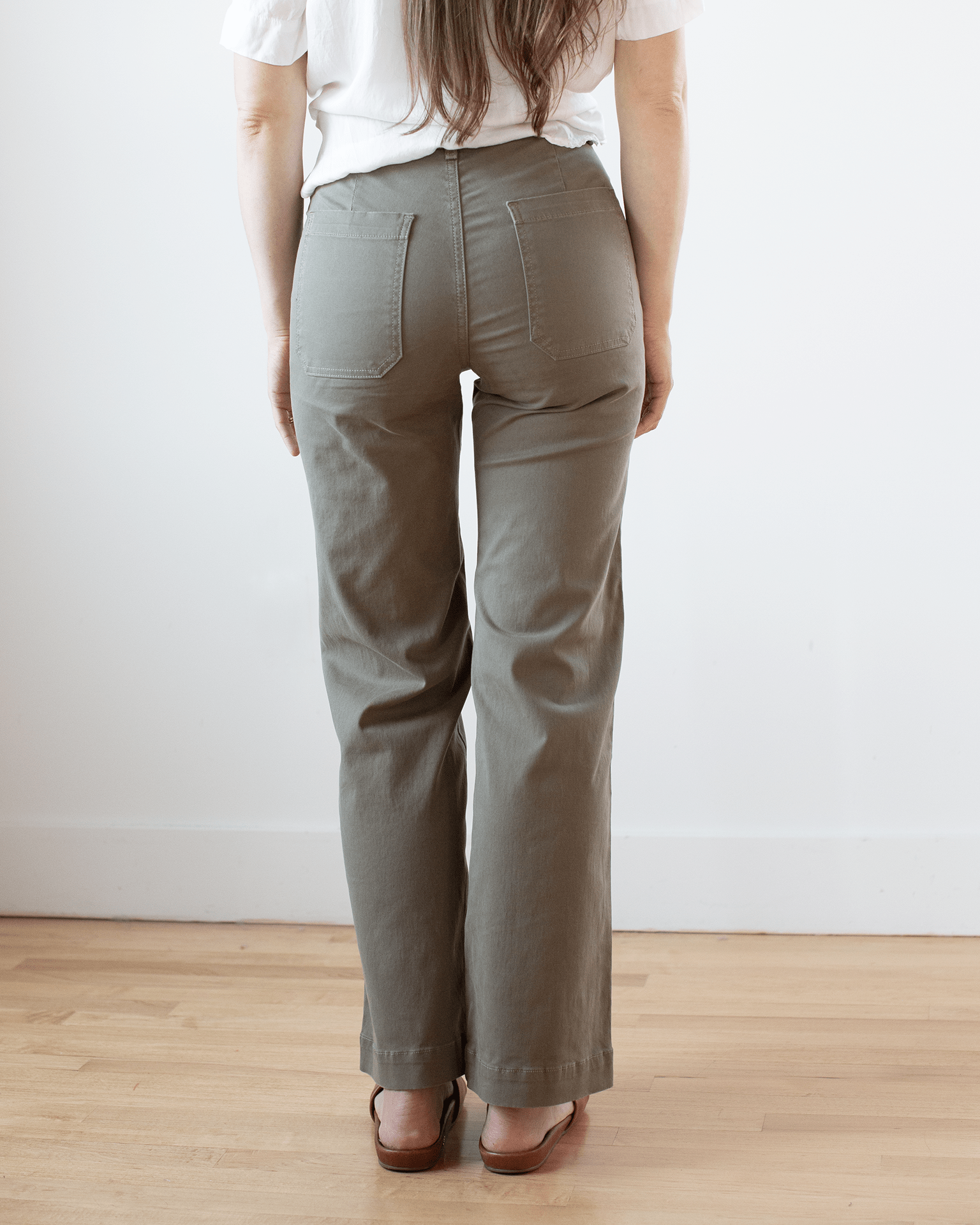 Sailor Twill Pant in Olive