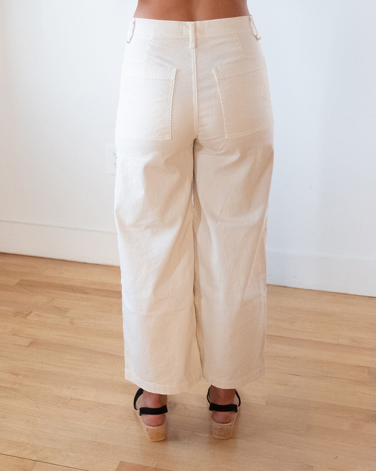 Virginia Pant in Bone