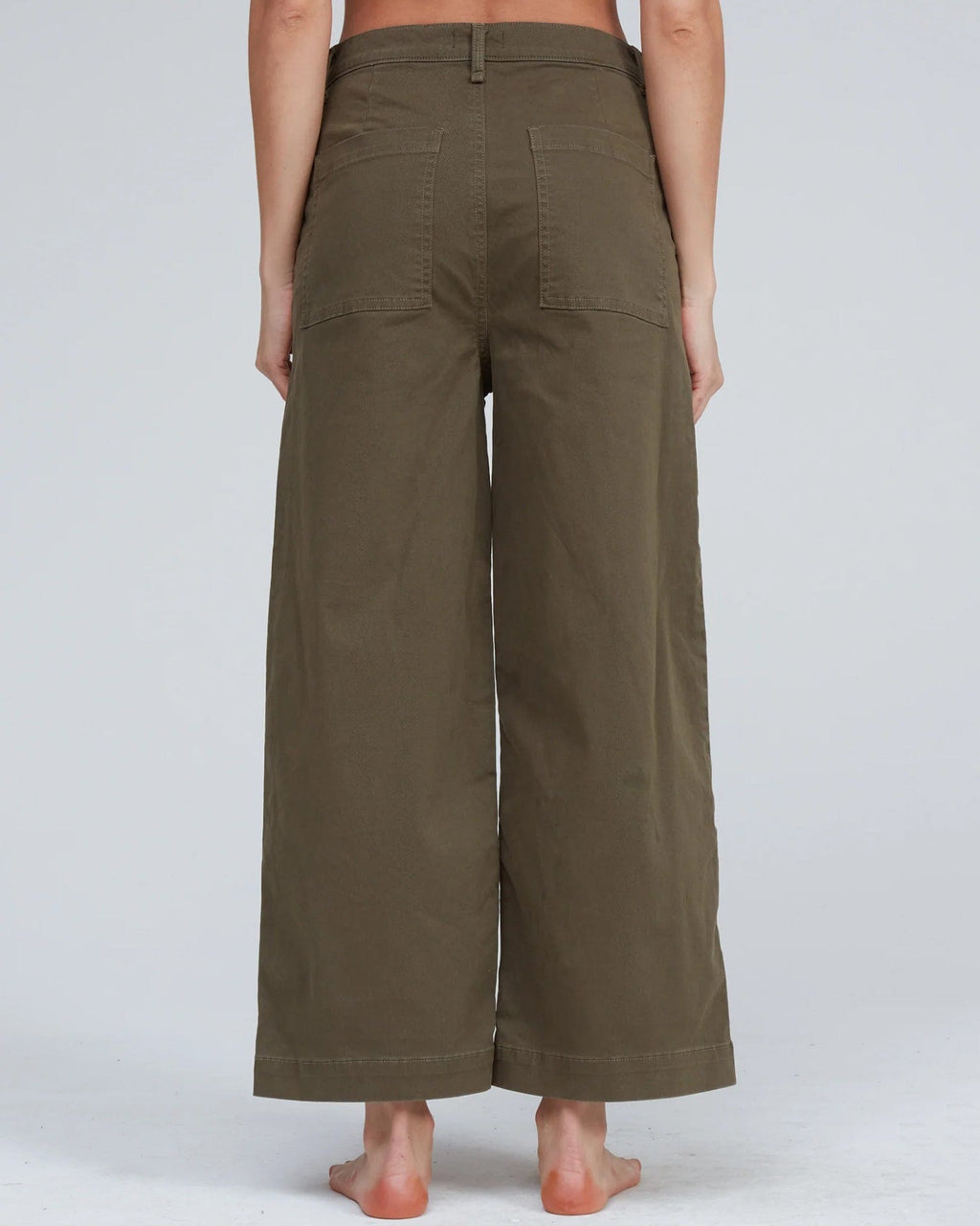 Virginia Pant in Safari Green