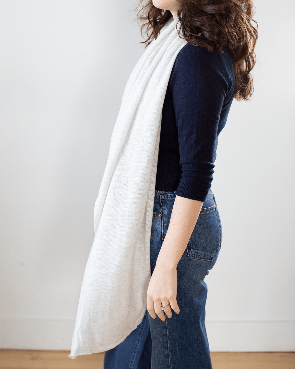 Featherweight Wrap in Sleet