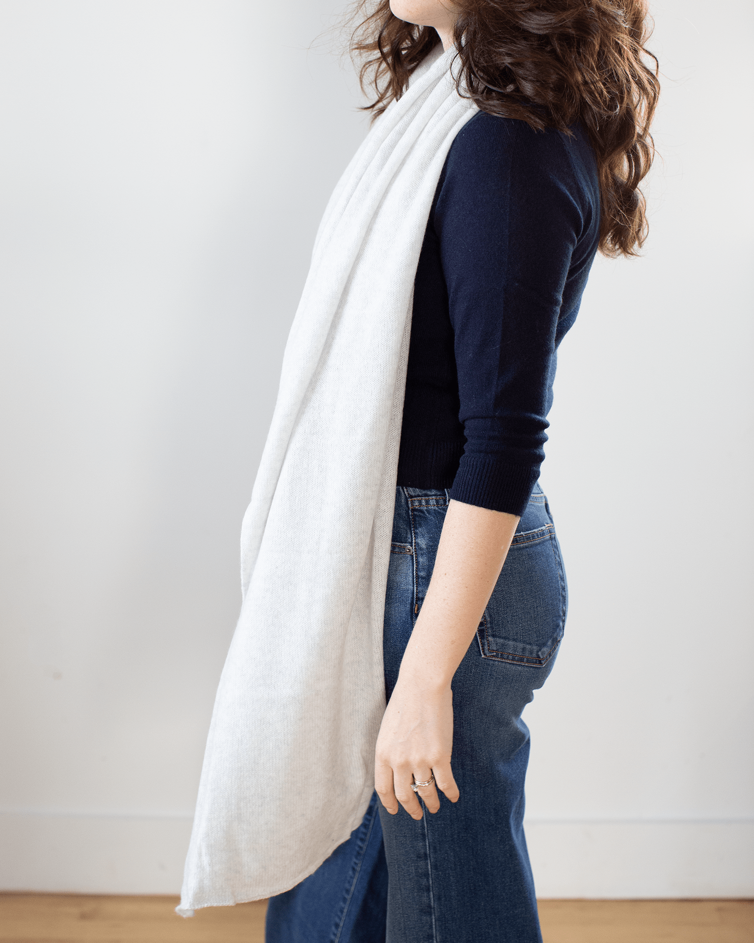 Featherweight Wrap in Sleet