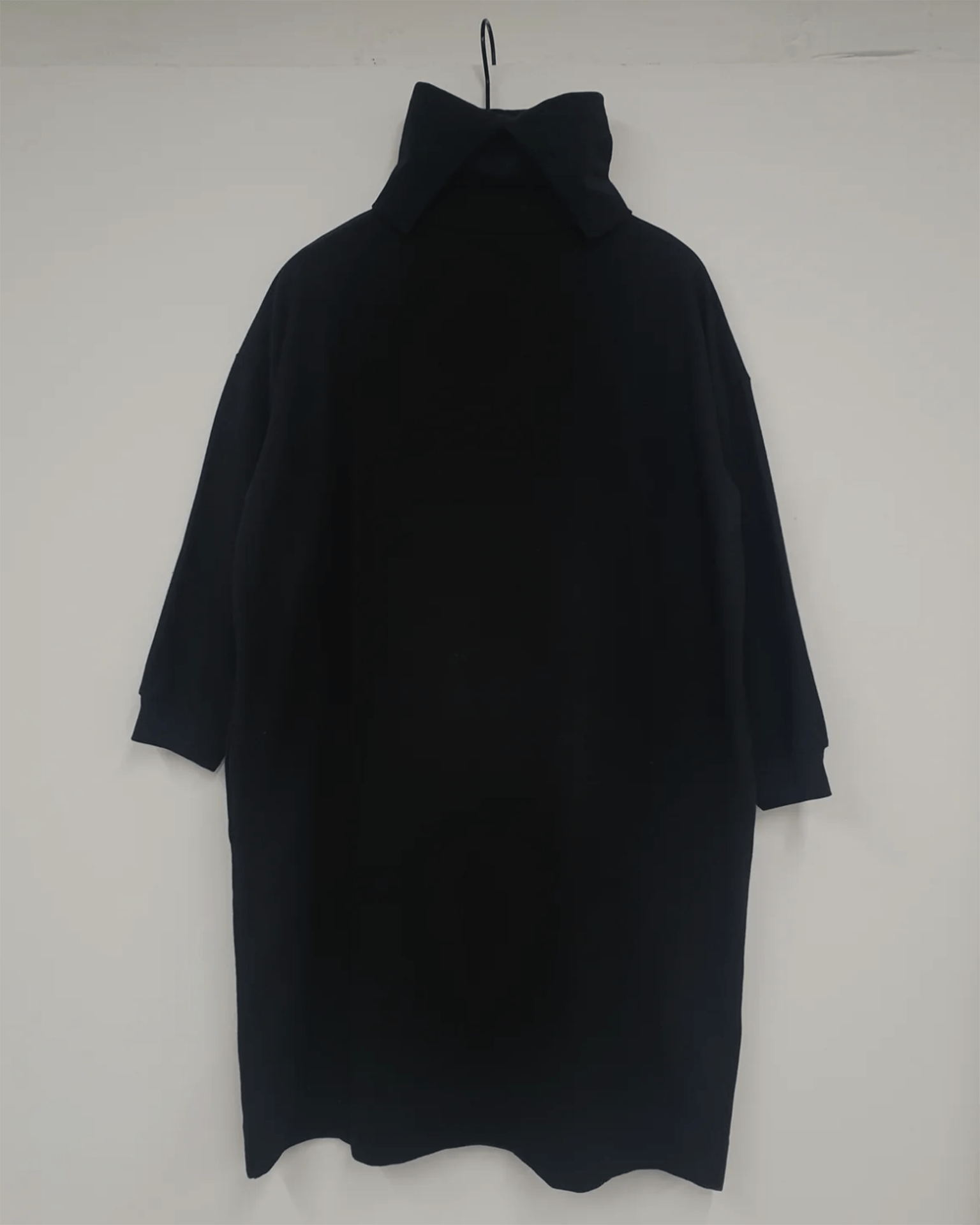 Orini Organic Cttn Felpe Dress in Black