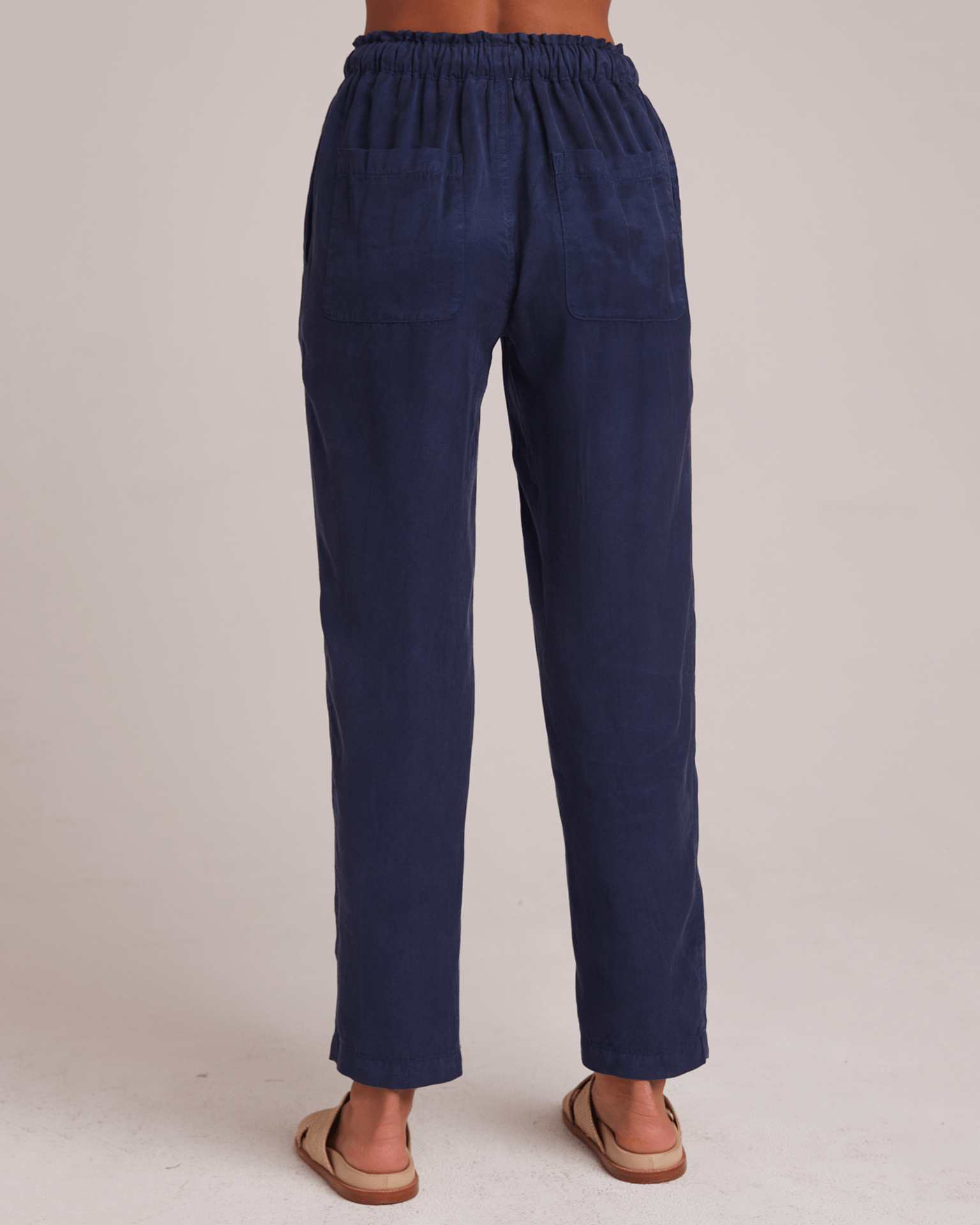 Rose Easy Trouser in Brazilian Navy