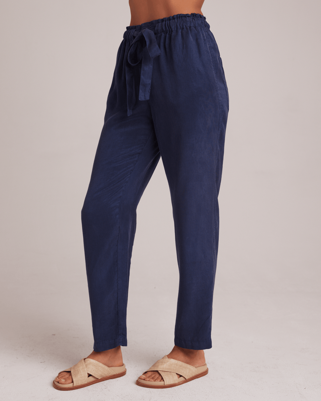 Rose Easy Trouser in Brazilian Navy
