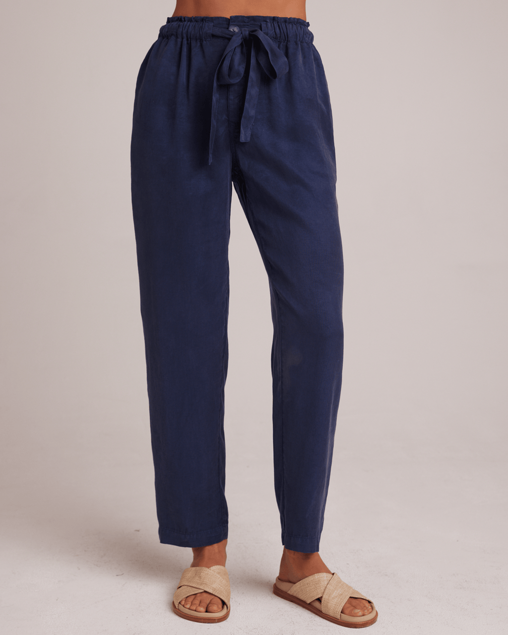 Rose Easy Trouser in Brazilian Navy